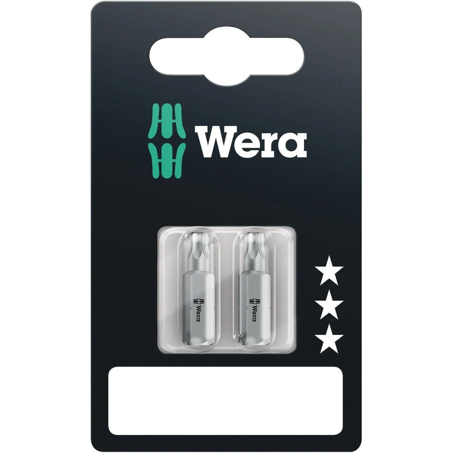 Wera 867/1 SB Torx Bit, Torx 25x25-mm., 2-Pieces - Image 1