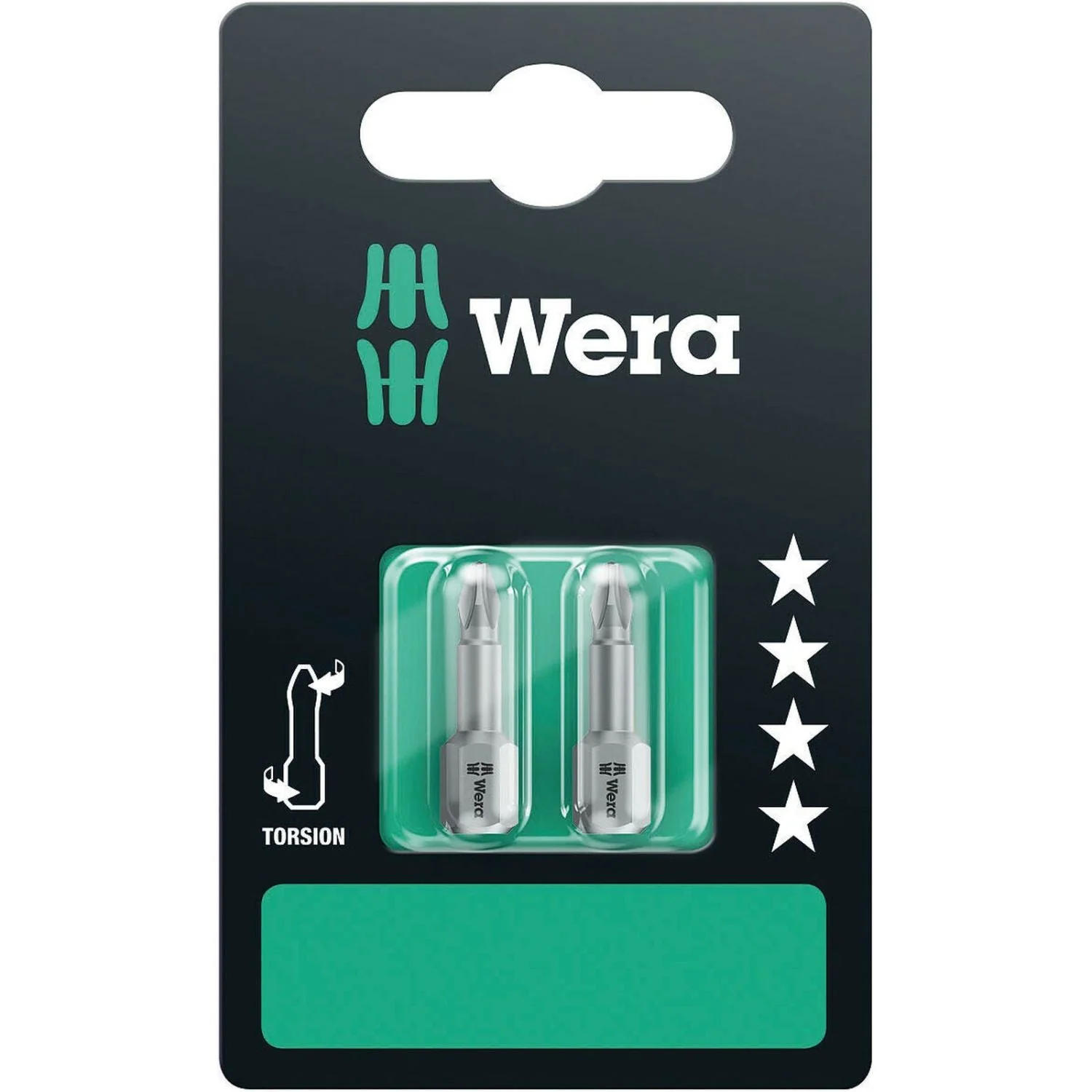 Wera 851/1 Tz SB Bit, Ph 1x25-mm., 2-Pieces - Image 1