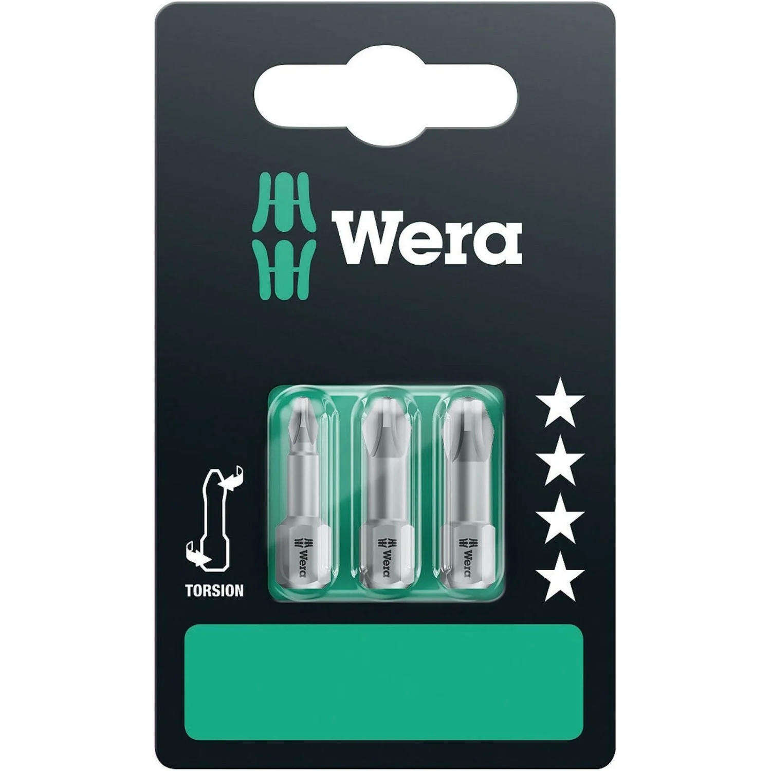 Wera 851/1 Tz SB Bit, 3-Pieces - Image 2