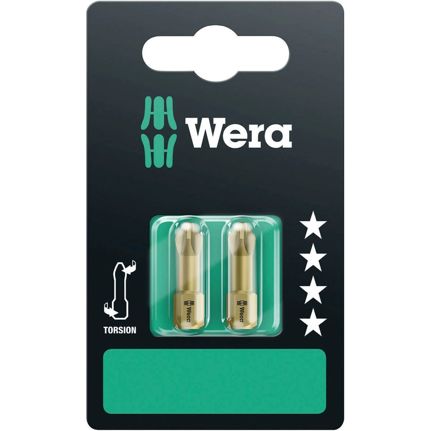 Wera 855/1 Th SB Bit, Pz 2x25-mm., 2-Pieces - Image 2
