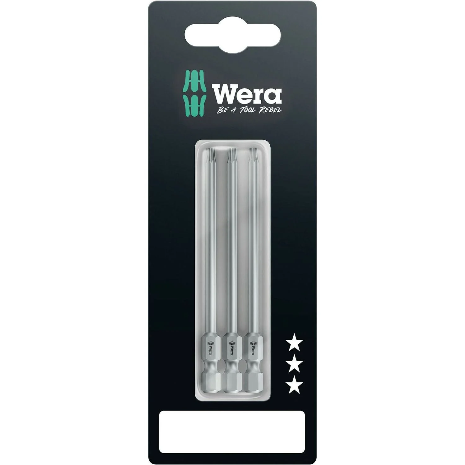 Wera 867/4 Z SB Bit, Torx 15x89-mm., 3-Pieces - Image 2