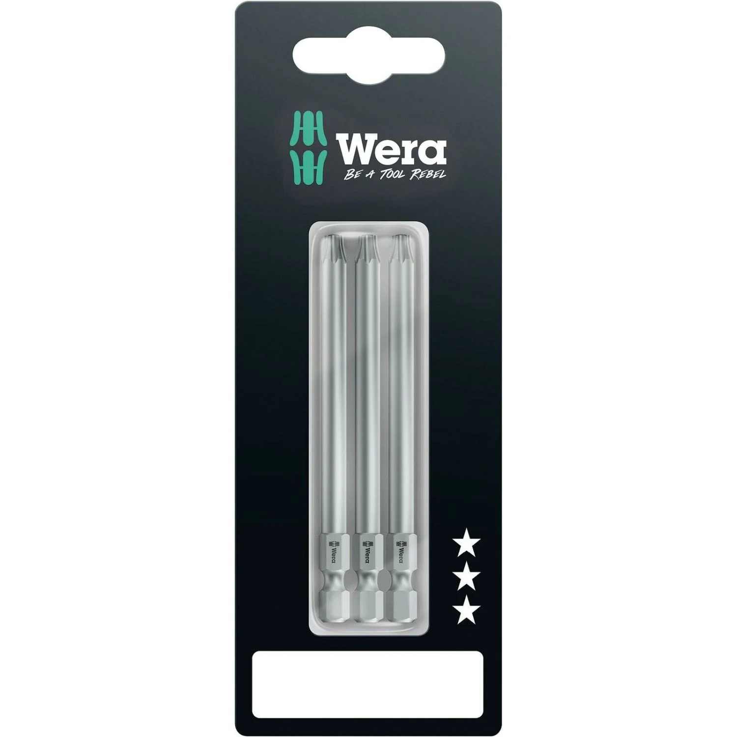 Wera 867/4 Z SB Bit, Torx 25x89-mm., 3-Pieces - Image 2
