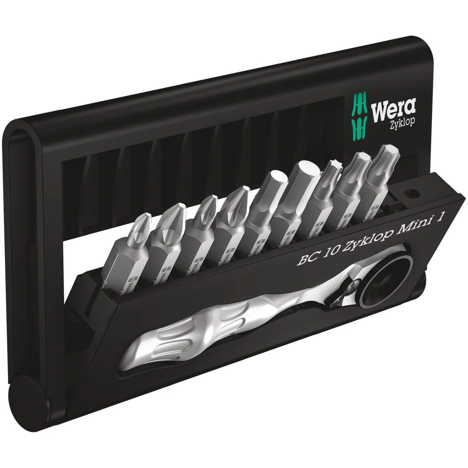 Wera Bit-Check 10 Zyklop Mini 1, 10-Pieces - Image 2