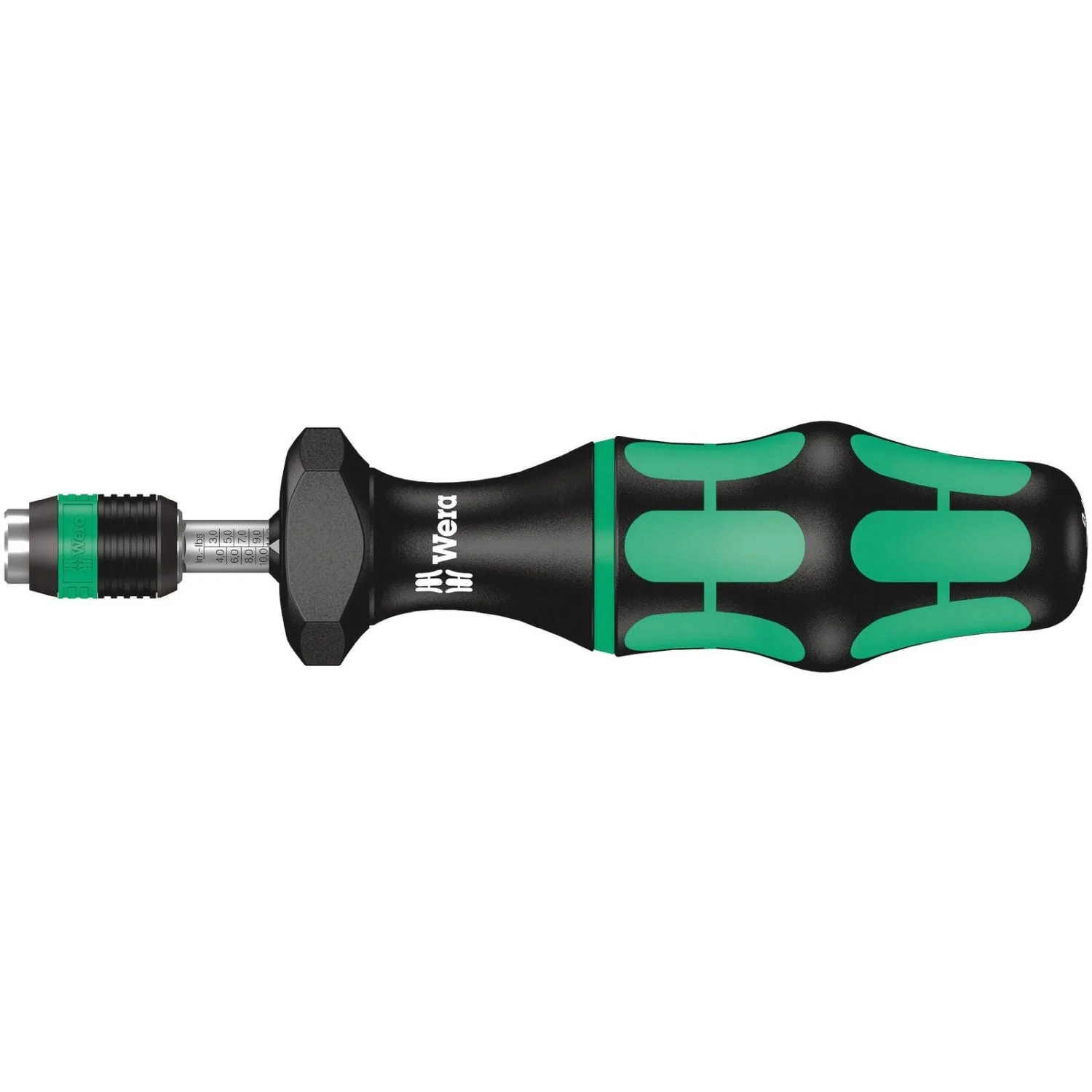 Wera Series 7400 Kraftform Adjustable Torque Screwdrivers (2.5-29.0 In. Lbs.) With Rapidaptor Quick-Release Chuck, 7446x11-29 In. Lbs. - Image 2