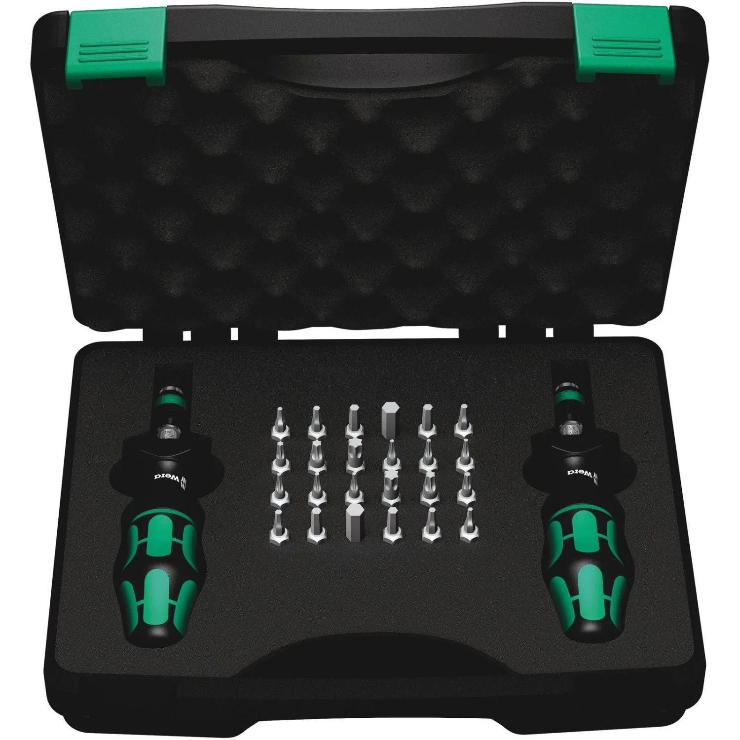 Wera 7440/41 Kraftform Torque Screwdriver Set 0.3-3.0 Nm, 26-Pieces - Image 1