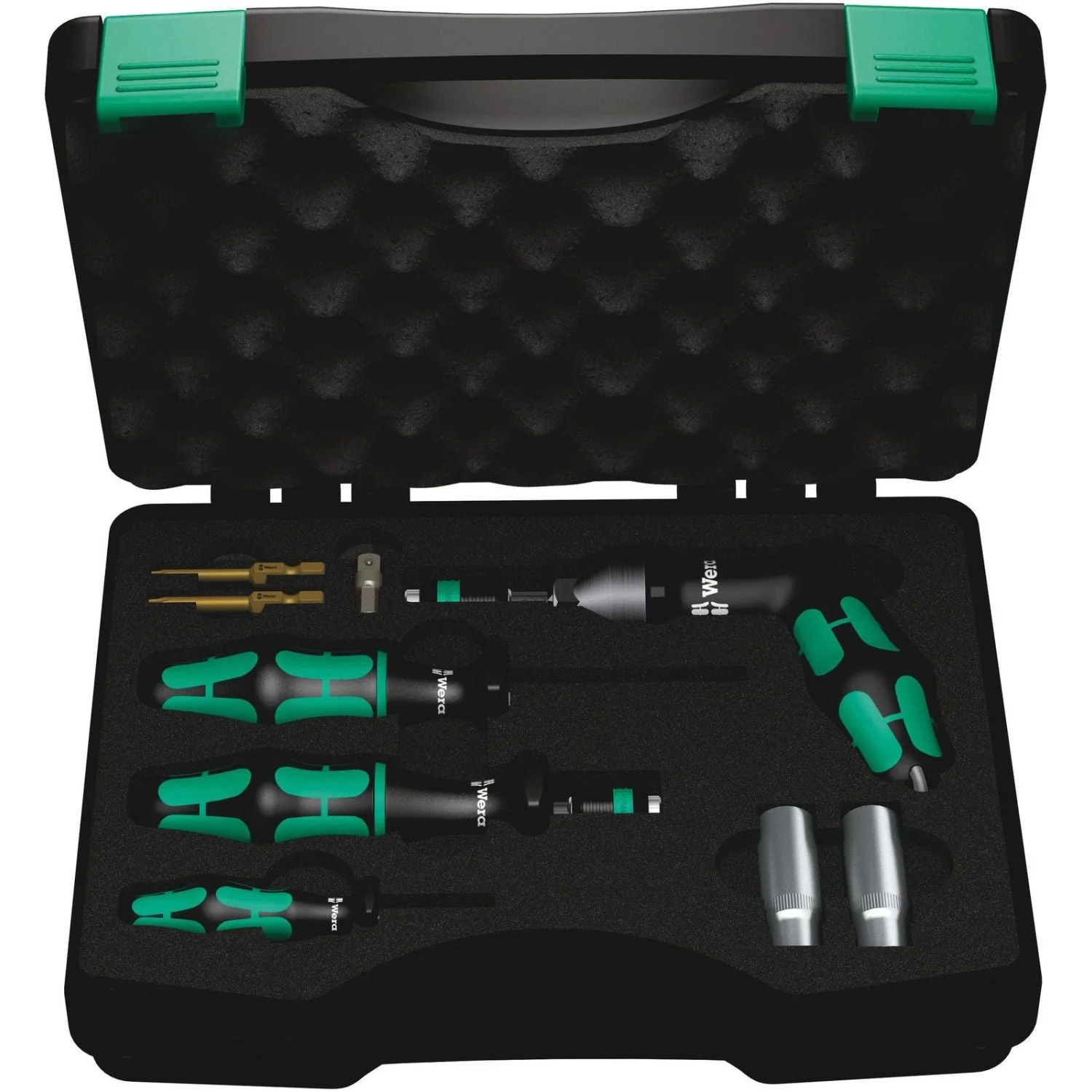 Wera 7443/61/9 Assembly Set For Tire Pressure Control Systems, 9-Pieces - Image 2