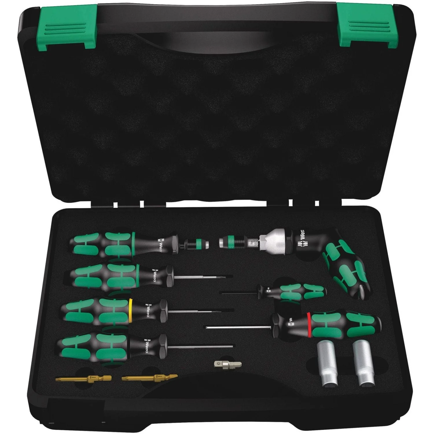 Wera 7443/12 Assembly Set For Tire Pressure Control Systems, 12-Pieces - Image 2
