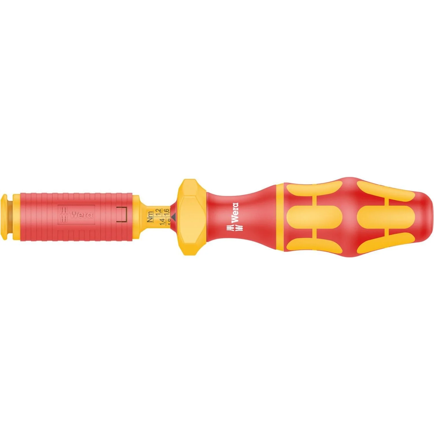 Wera Series 7400 VDE Kraftform Adjustable Torque Handle (0.3-3.5 Nm), 7444 Vdex1.7-3.5 Nm - Image 2