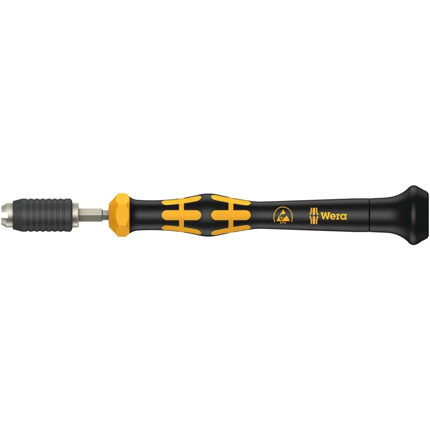 Wera 1460 Esd Kraftform Micro Torque Screwdrivers With A Customised Factory Pre-Set Measurement Value With Quick-Release Chuck, 1461 Esdx0.05-0.11 Nm - Image 1