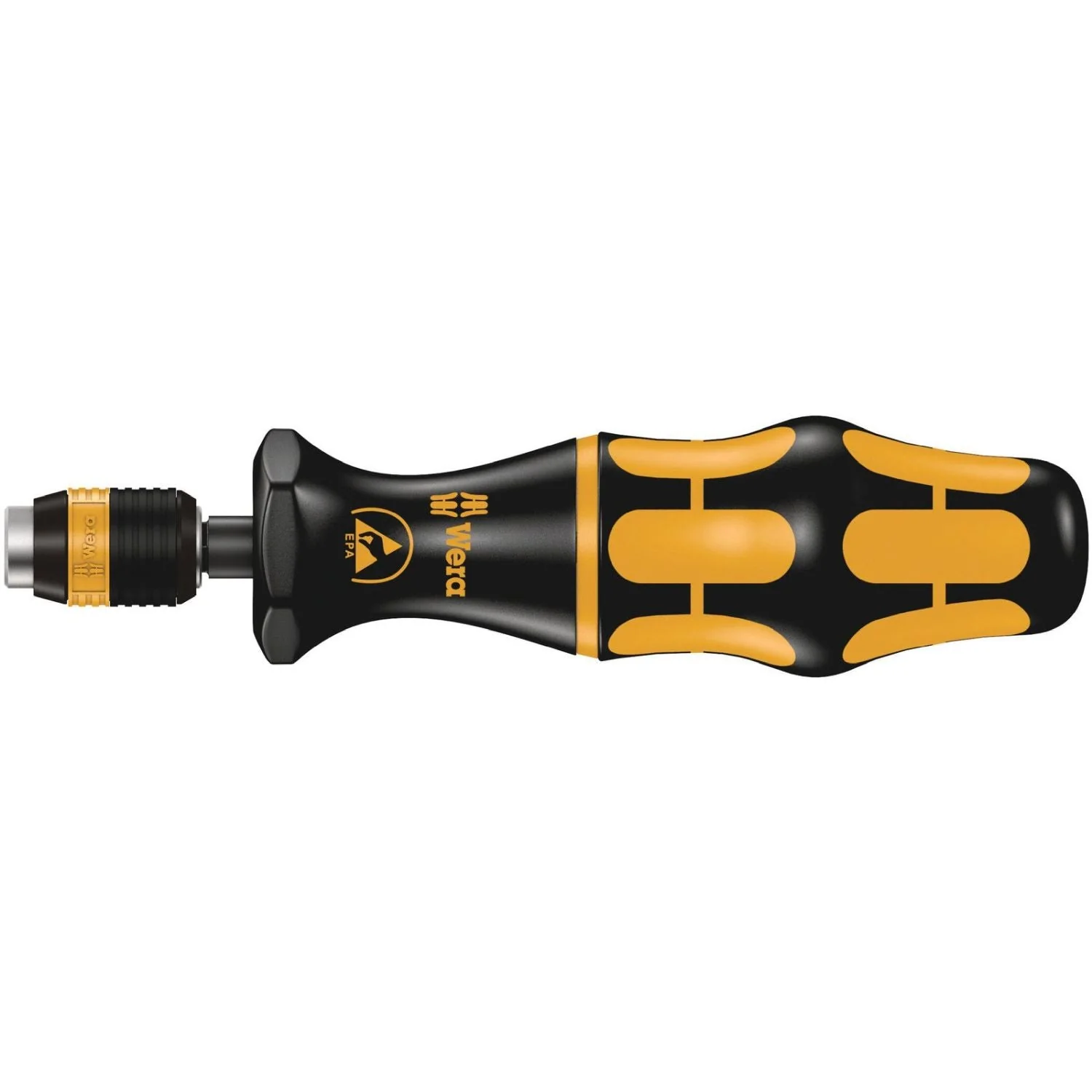 Wera Series 7400 Esd Kraftform Torque Screwdrivers With A Customised Factory Pre-Set Measurement Value, Handle Size 89-mm., 7451 Esdx0.3-1.0 Nm - Image 1