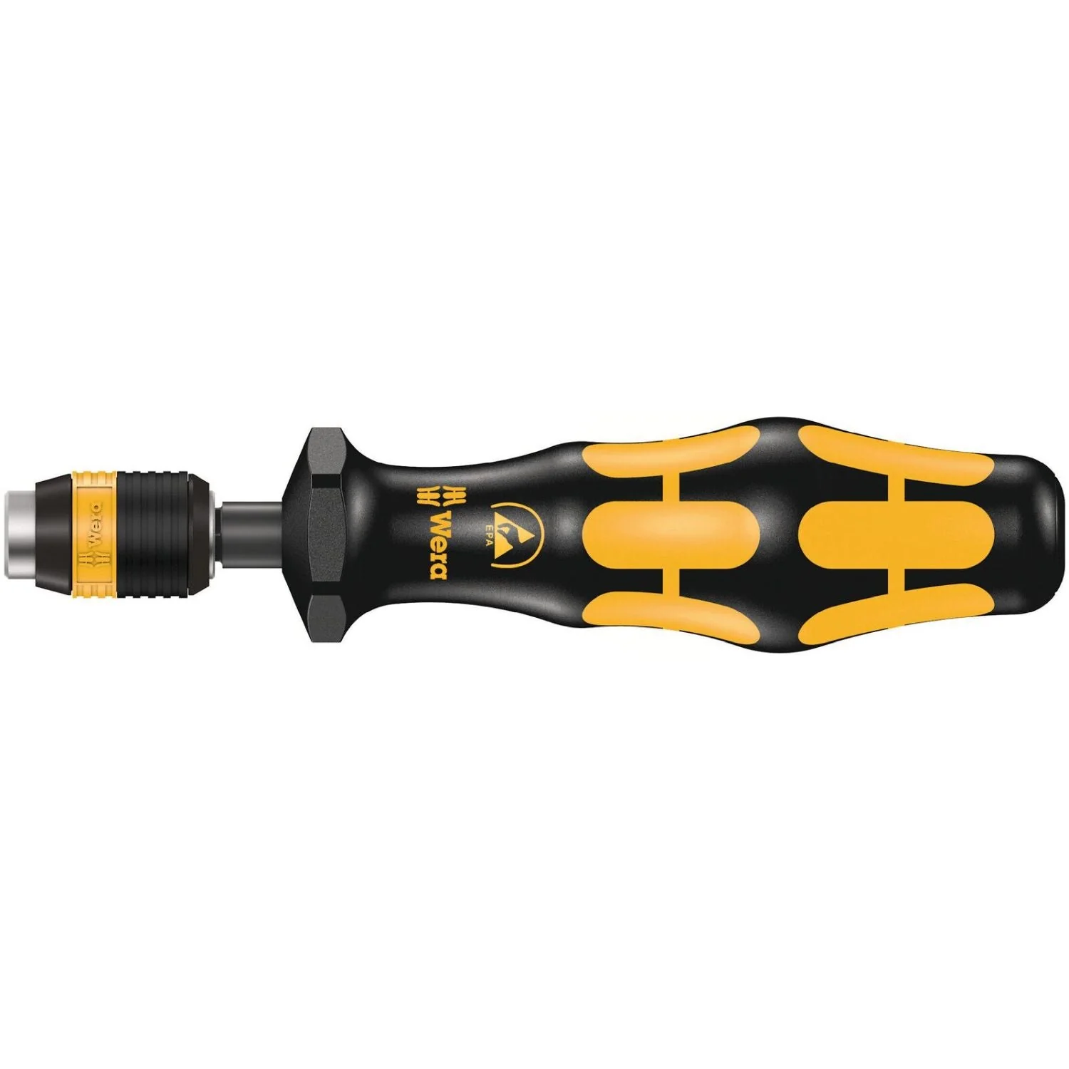 Wera 7400 Esd Series Kraftform Torque Screwdrivers, With Factory Pre-Set Value (0.1-1.5 Nm) And Rapidaptor Quick-Release Chuck, Handle Size 89-mm., 7452 Esdx0.9 Nmx0.9-1.5 Nm - Image 2