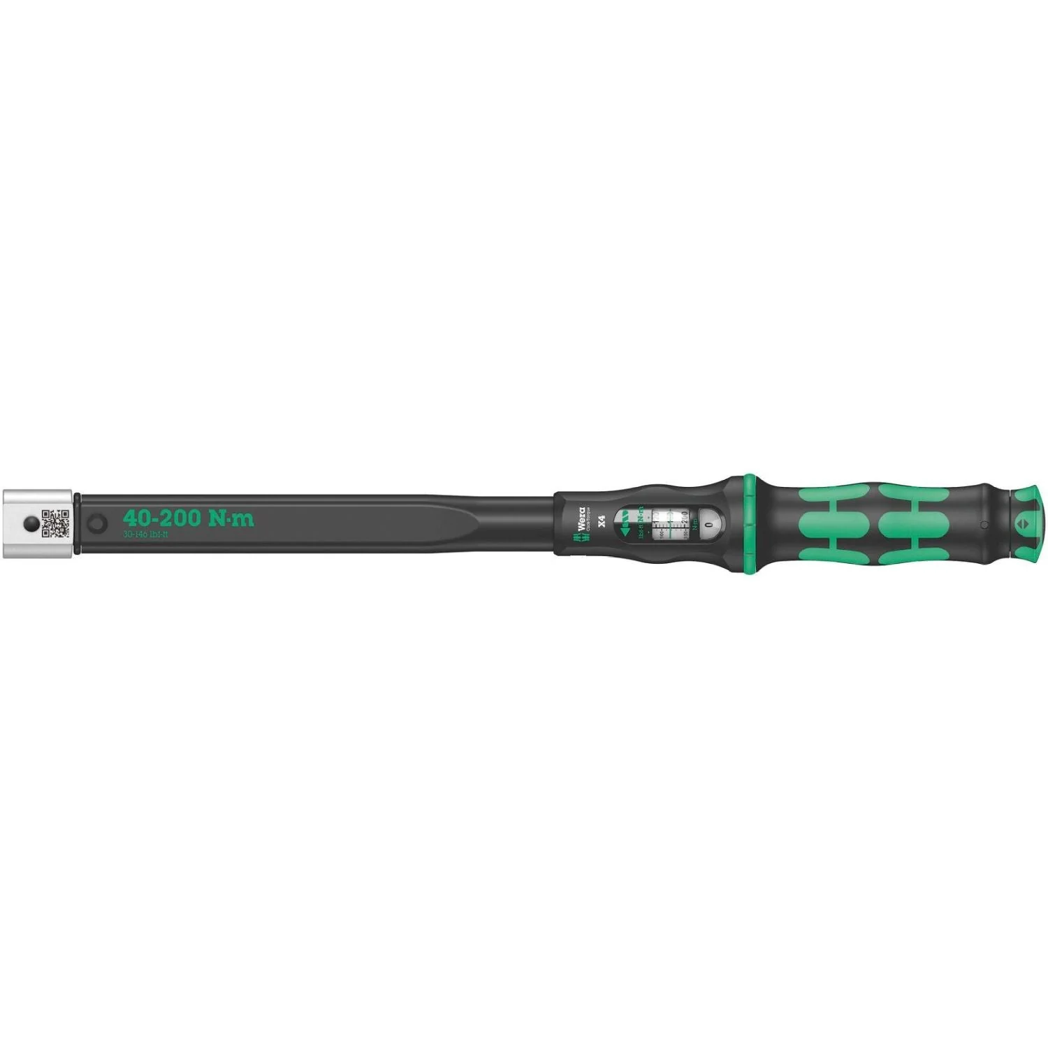 Wera Click-Torquex4 Torque Wrench For Insert Tools, 40-200 Nm, 14X18x40-200 Nm - Image 2