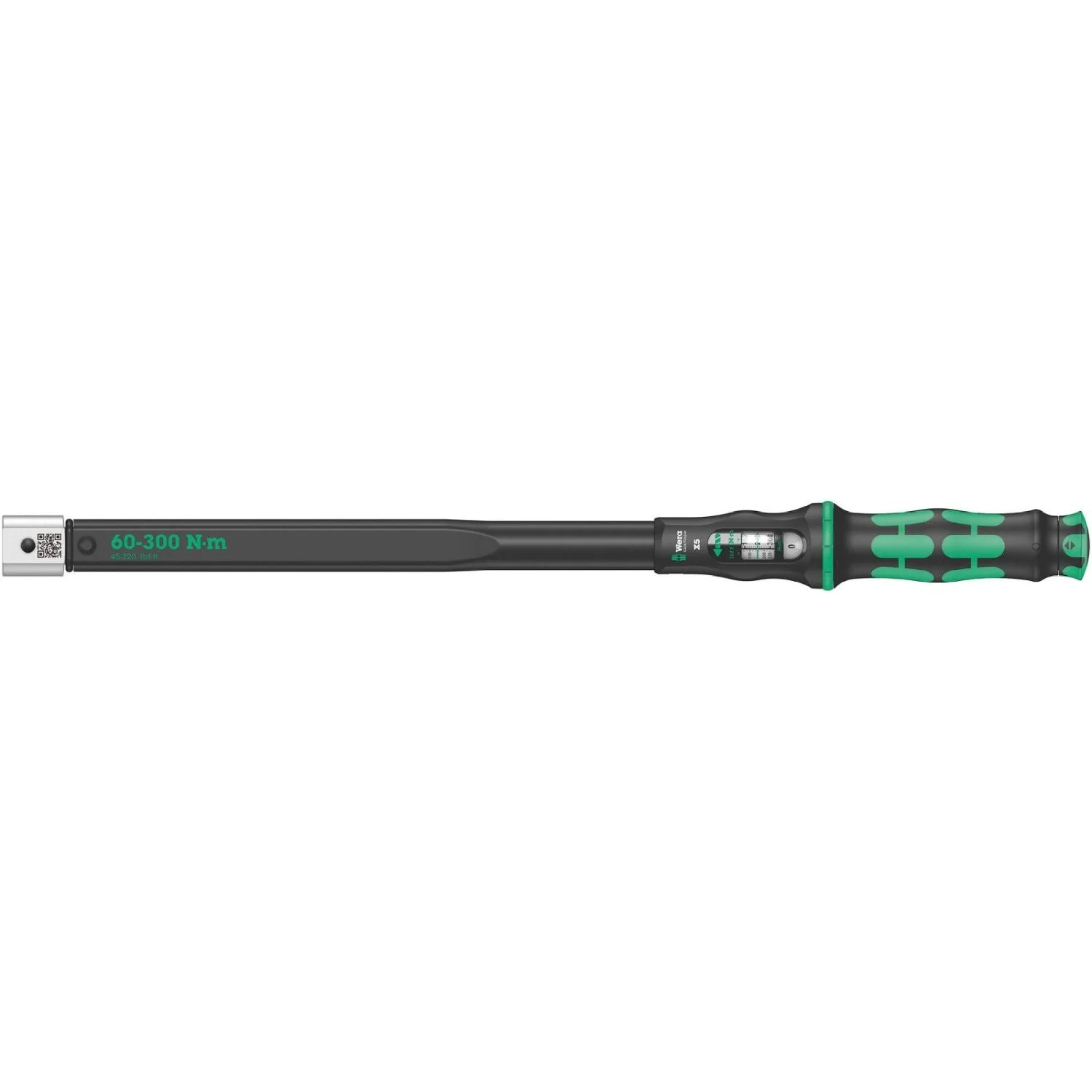 Wera Click-Torquex5 Torque Wrench For Insert Tools, 60-300 Nm, 14X18x60-300 Nm