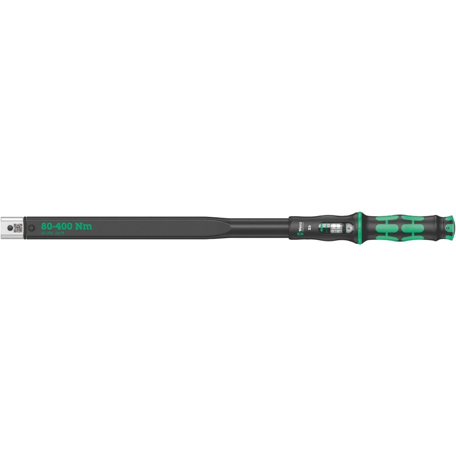 Wera Click-Torquex6 Torque Wrench For Insert Tools, 80-400 Nm, 14X18x80-400 Nm - Image 2