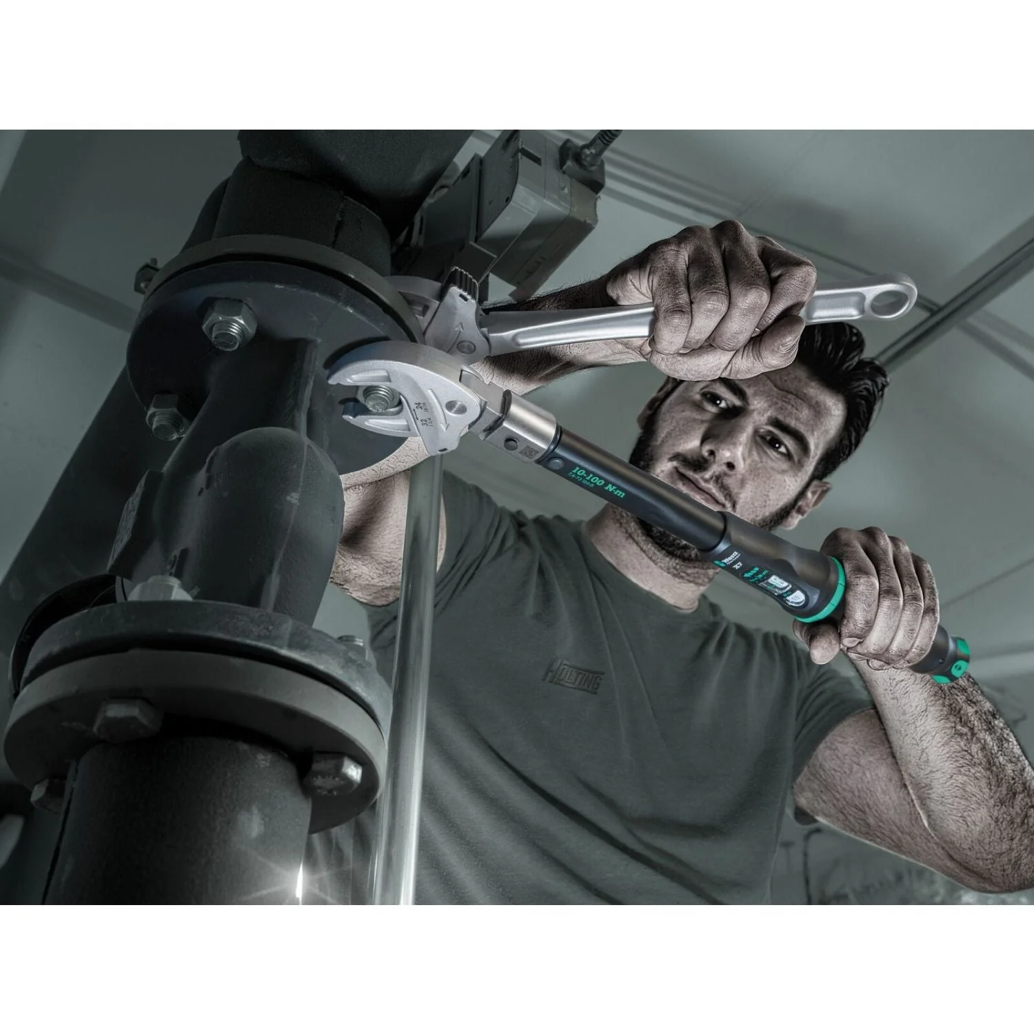 Wera Click-Torquex7 Torque Wrench For Insert Tools, 10-100 Nm, 14X18x10-100 Nm - Image 3