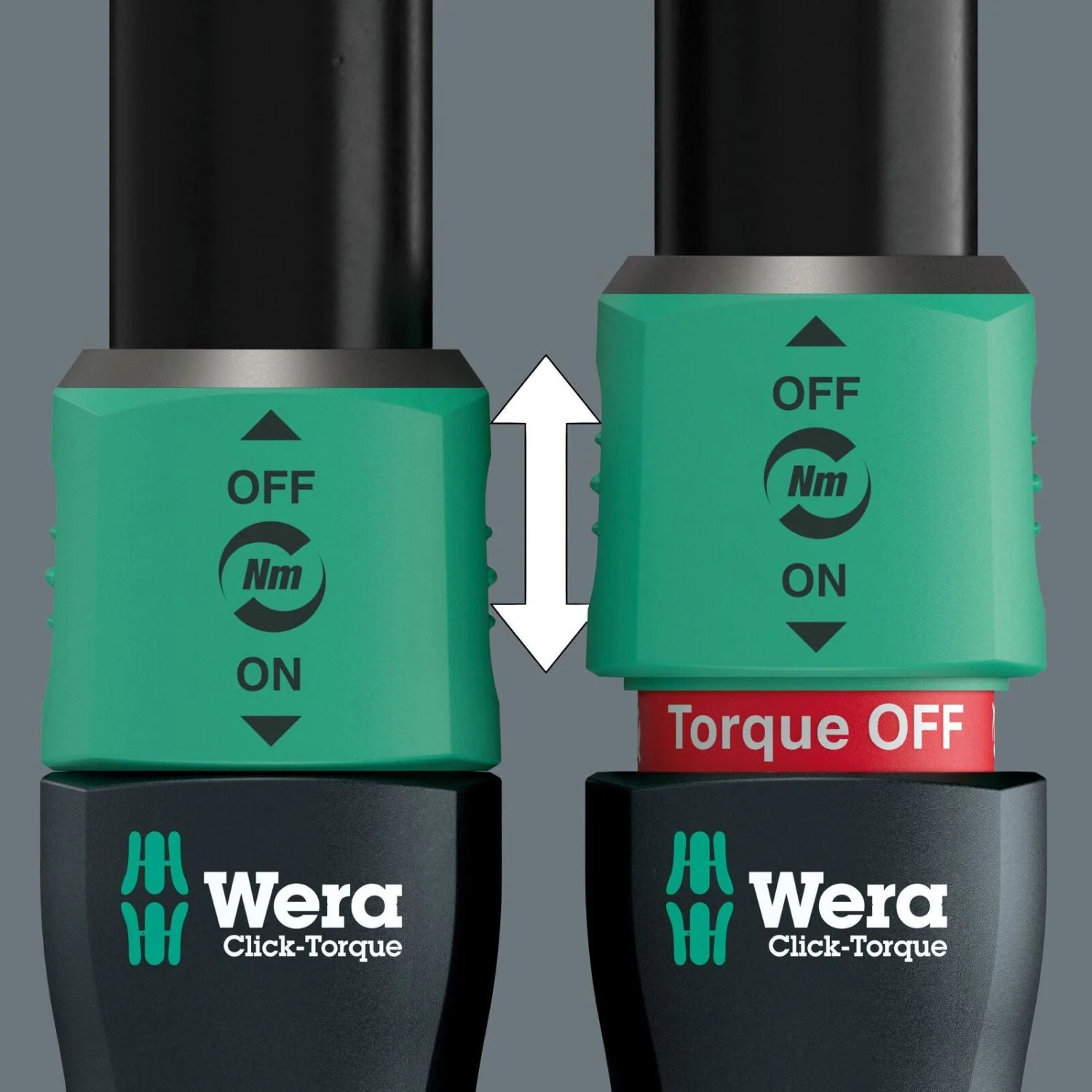Wera Click-Torque Lock C 3 R/L Torque Wrench, Adjustable, Torque Function, Square Head Insert (1/2-in.), Clockwise/Counterclockwise Torque Operation, 40-200 Nm, 1/2-in.x40-200 Nm - Image 3
