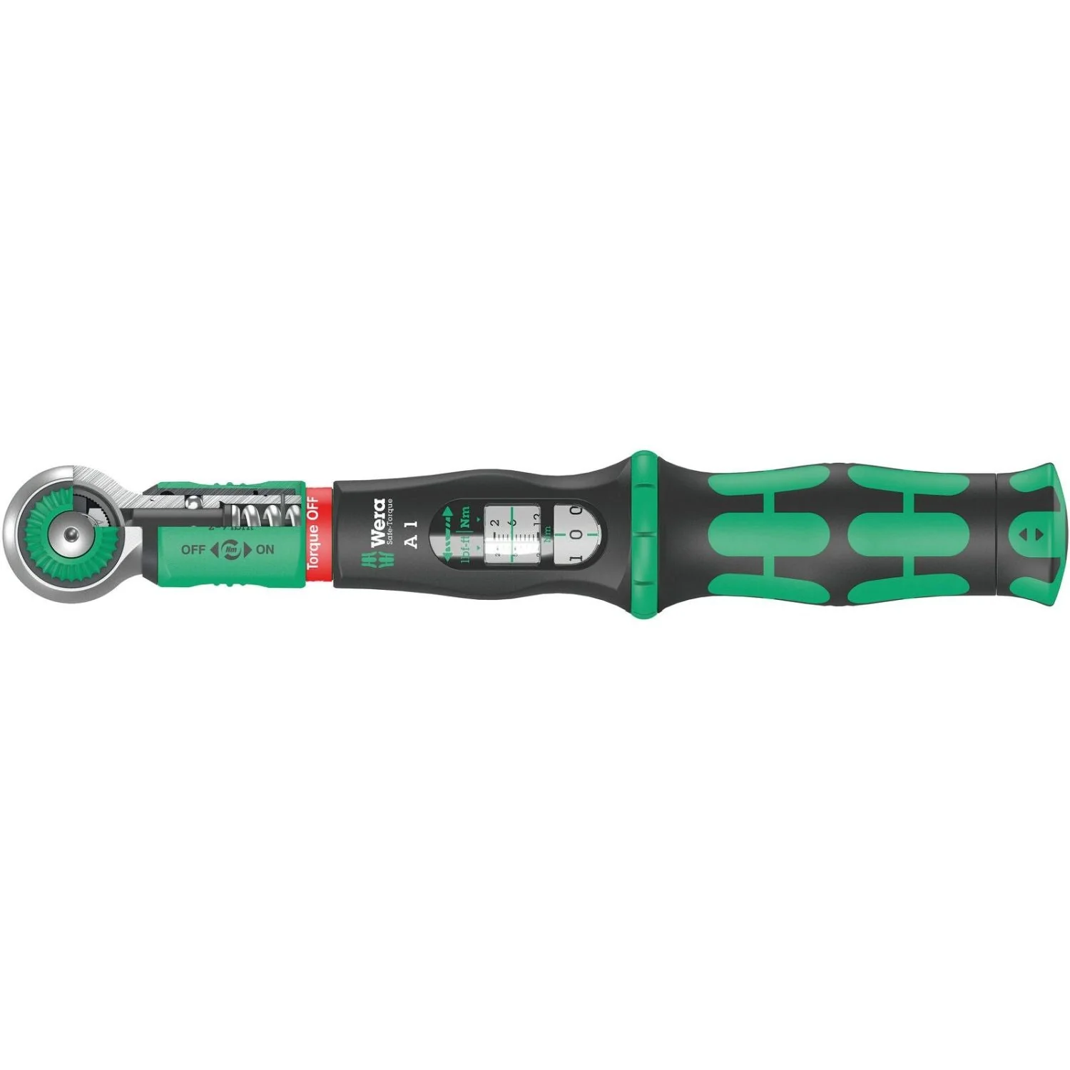 Wera Safe-Torque A 1 Torque Wrench With 1/4-in. Square Head Drive, 2-12 Nm, 1/4-in.x2-12 Nm - Image 2