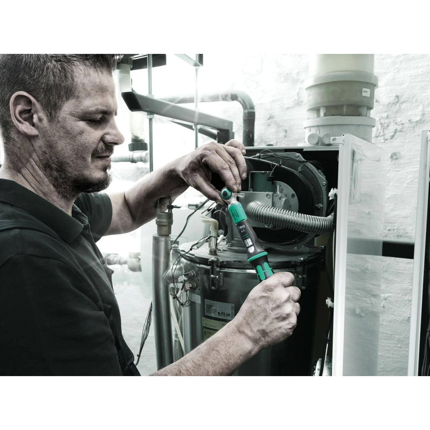 Wera Safe-Torque A 2 Torque Wrench With 1/4-in. Hexagon Drive, 2-12 Nm, 2-12 Nm - Image 3
