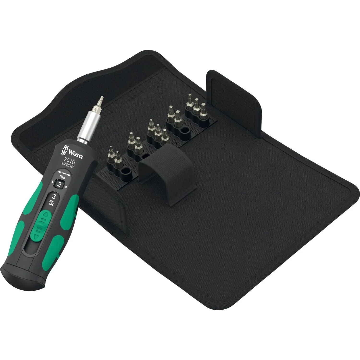 Wera 7510/14 Safe-Torque Speed Tool Set For Carbide Inserts, 14-Pieces - Image 1