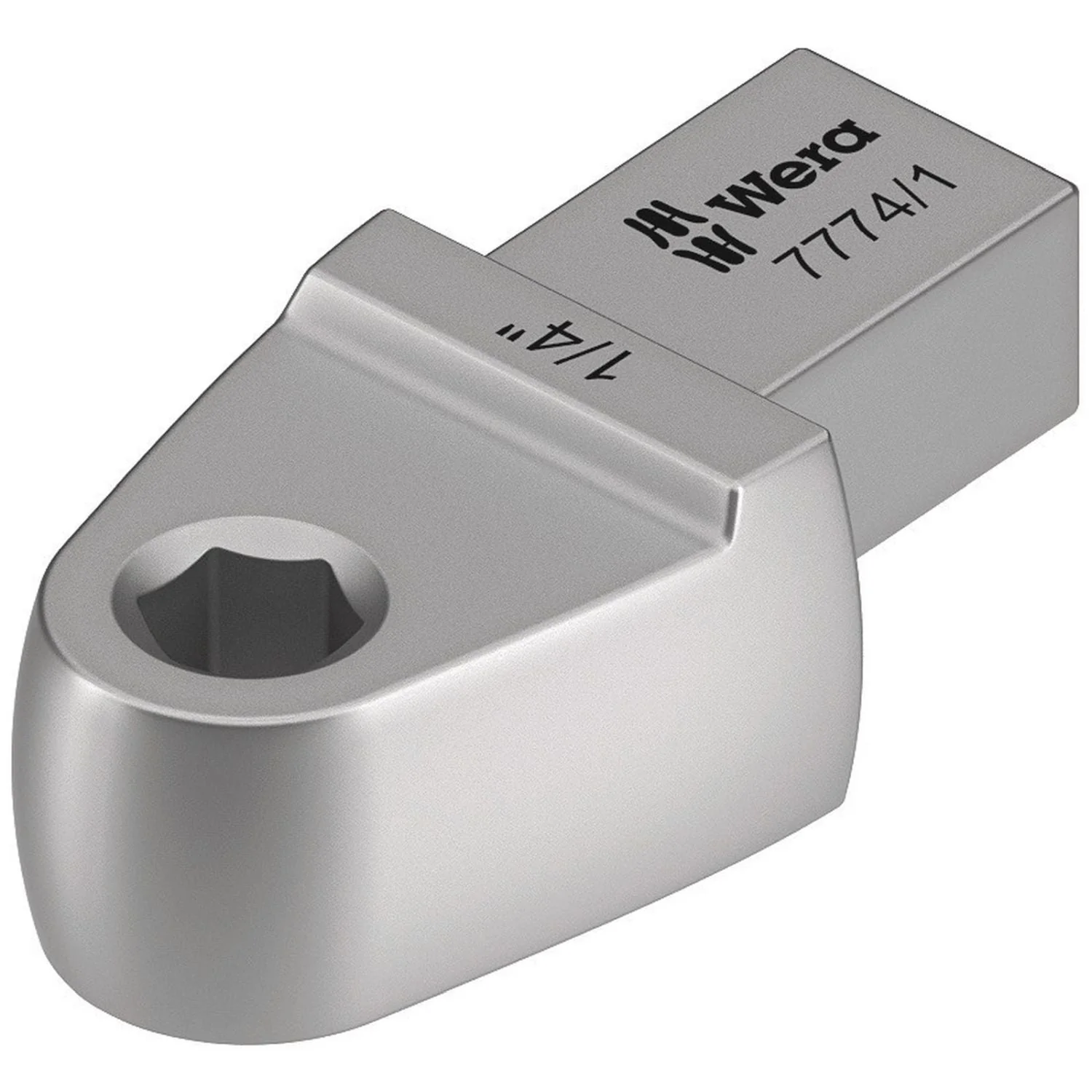 Wera 7774/1 Bit Adapter Insert, 1/4-in., 9X12-mm., 9X12x1/4-in.x42-mm. - Image 2