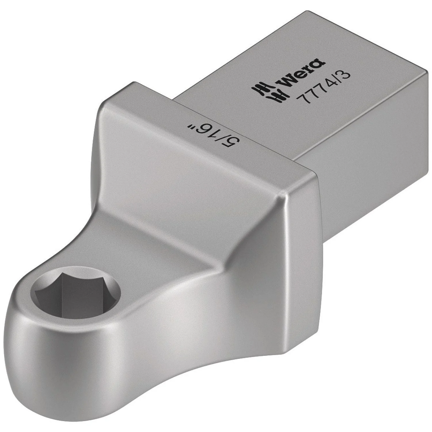 Wera 7774/3 Bit Adapter Insert, 5/16", 14X18-mm., 14X18x5/16-in.x58-mm. - Image 1
