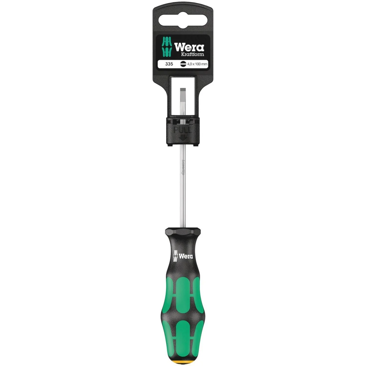 Wera 335 SB Slotted Screwdriver, 0.8x4x100-mm. - Image 2