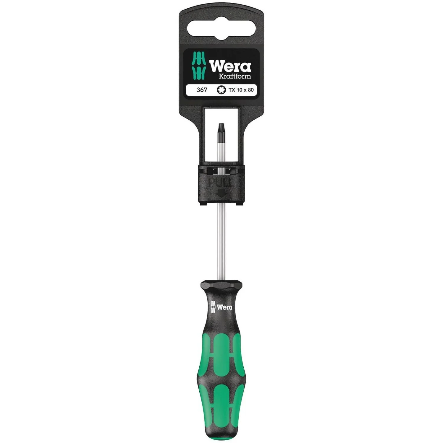 Wera 367 SB Screwdriver For Torx Screws, Torx 10x80-mm. - Image 1