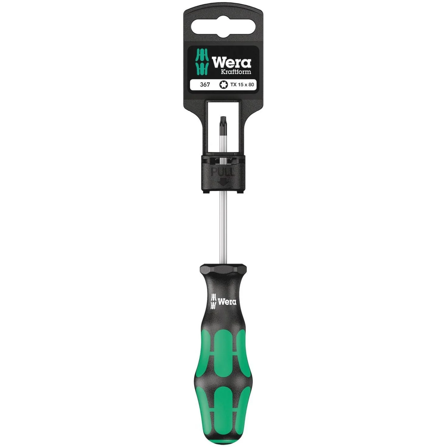Wera 367 SB Screwdriver For Torx Screws, Torx 15x80-mm. - Image 1