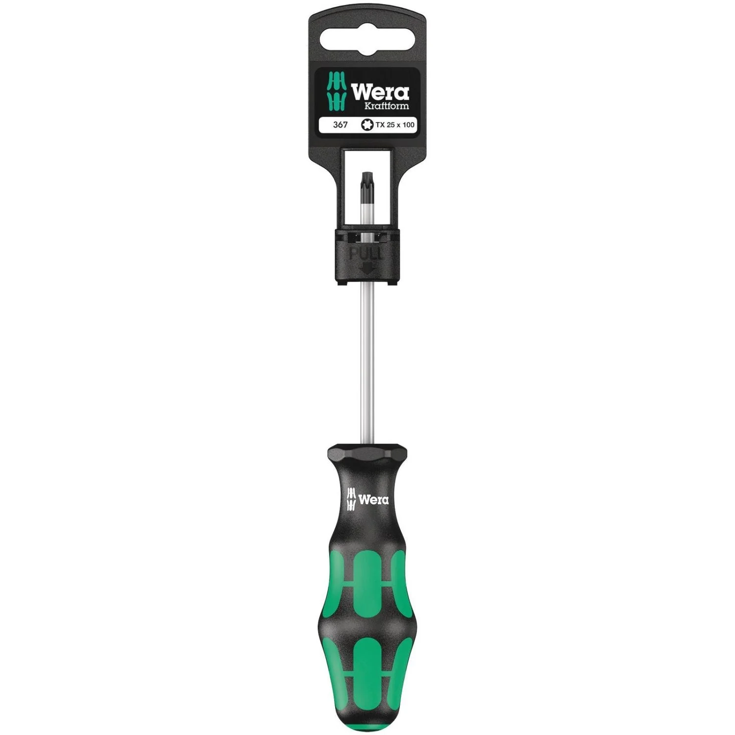Wera 367 SB Screwdriver For Torx Screws, Torx 25x100-mm. - Image 1