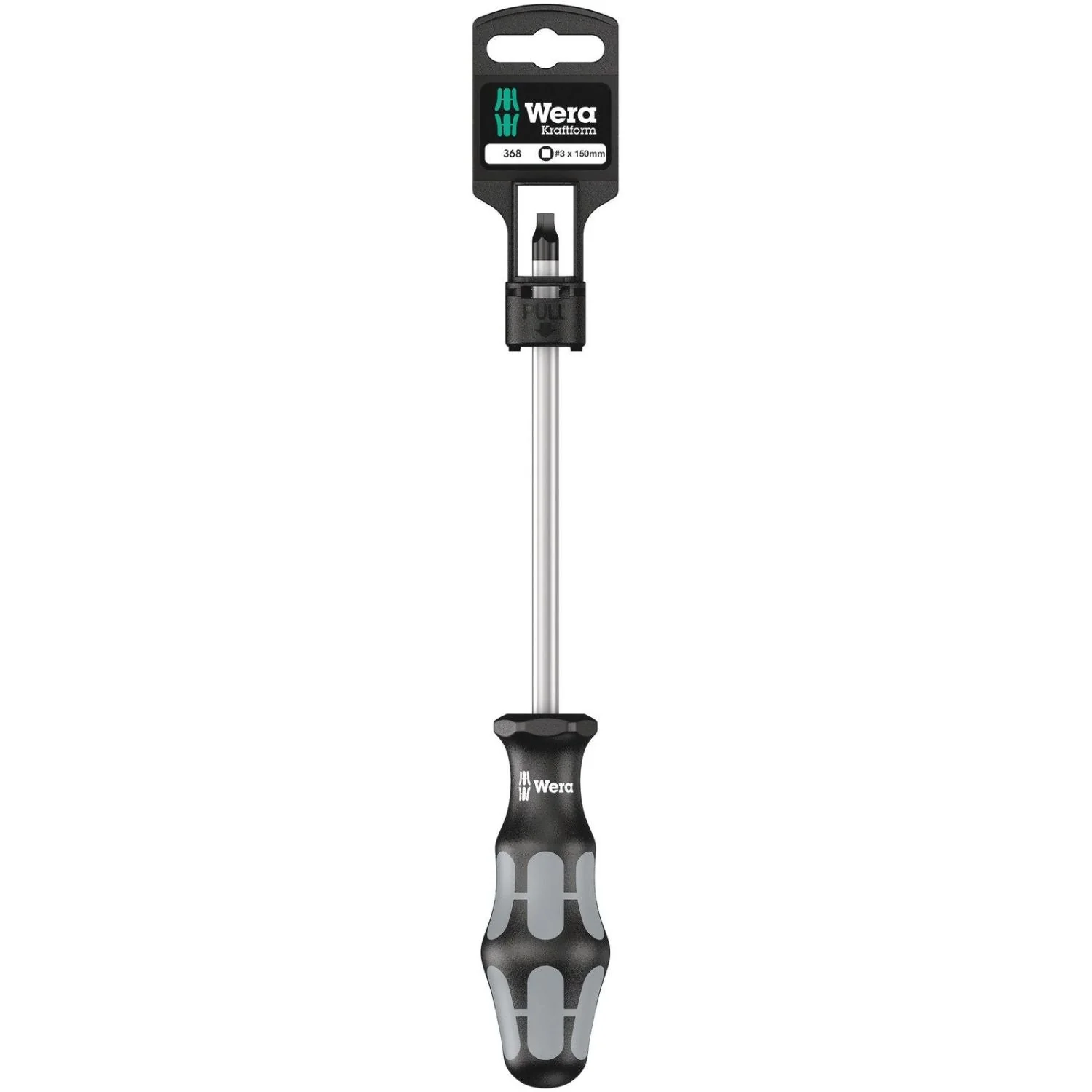Wera 368 SB Screwdriver For Square Socket Head Screws, # 3x150-mm. - Image 1