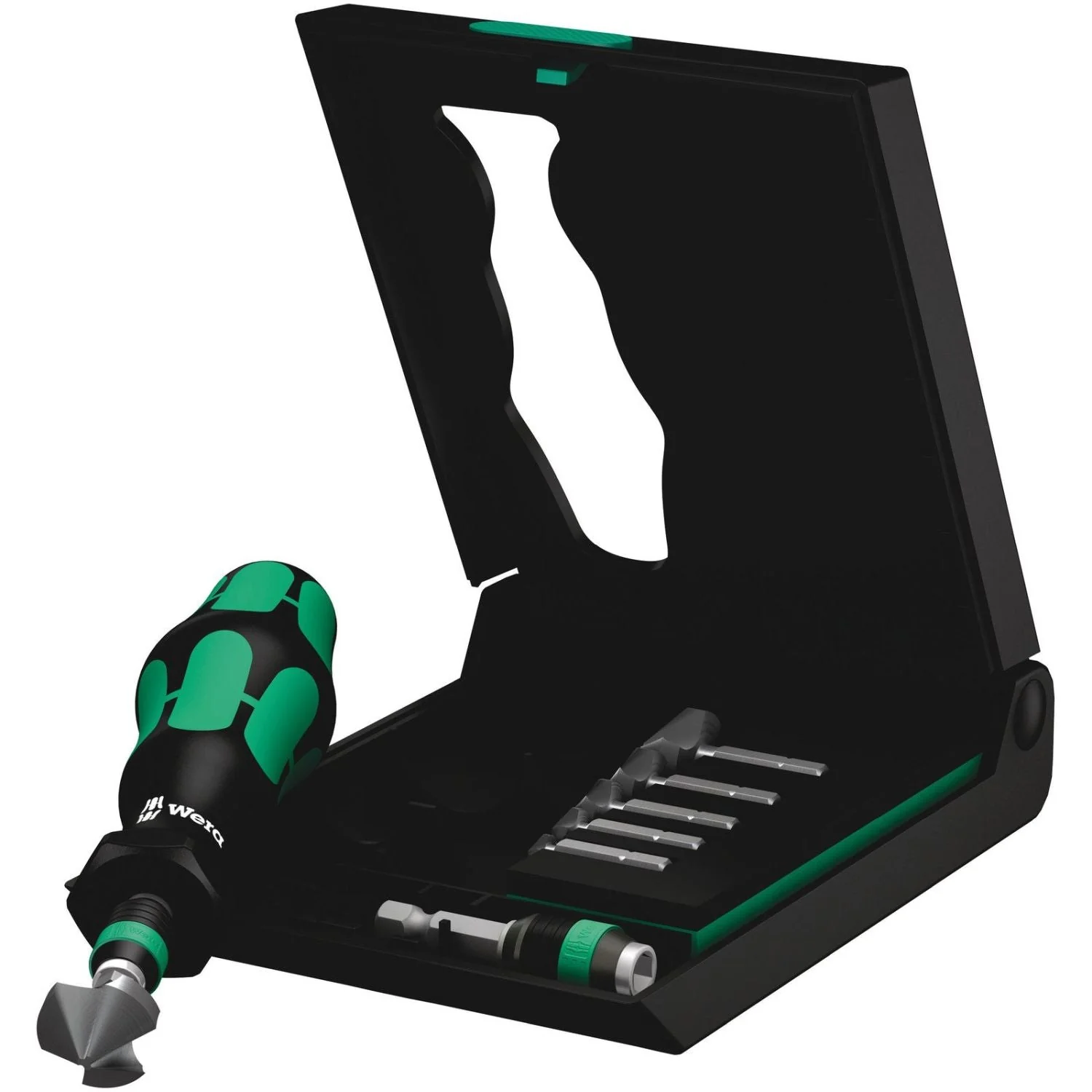Wera 846/8 3-Flute Countersink Bit Set, 8-Pieces - Image 1