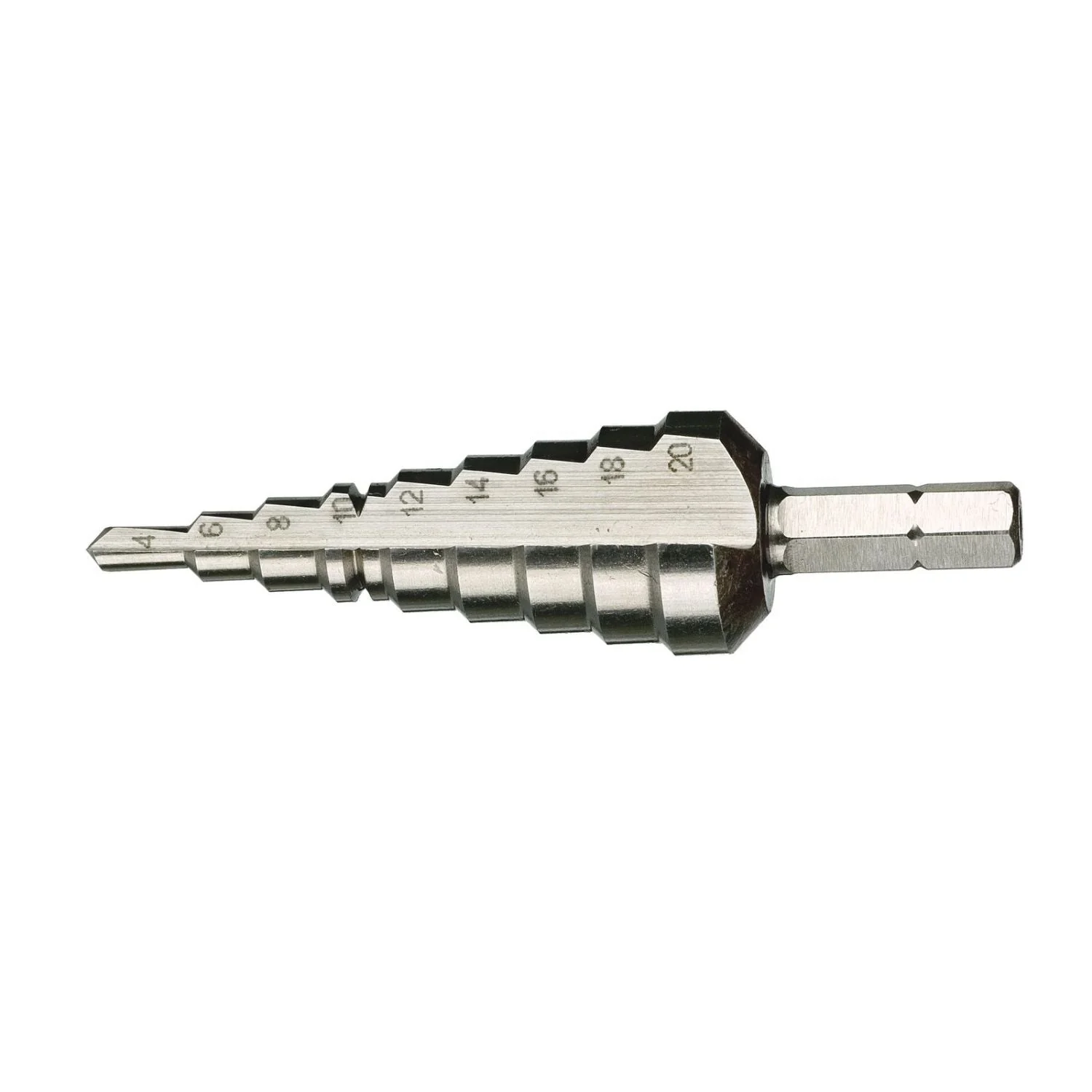 Wera 843 Stepped Drill Bit, 4-20-mm., 75-mm. - Image 2