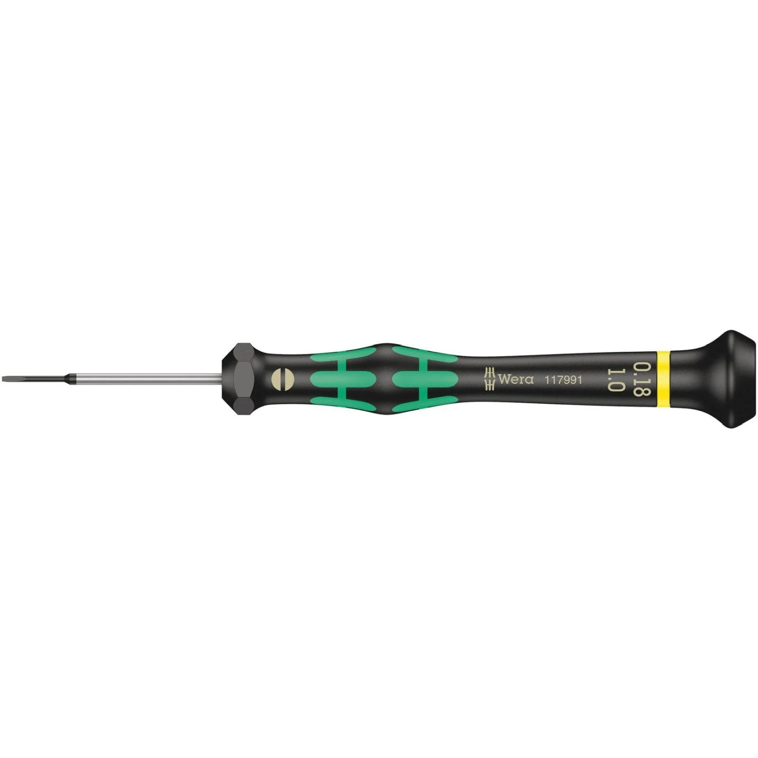 Wera 2035 Screwdriver For Slotted Screws For Electronic Applications, 0.18x1x40-mm. - Image 1