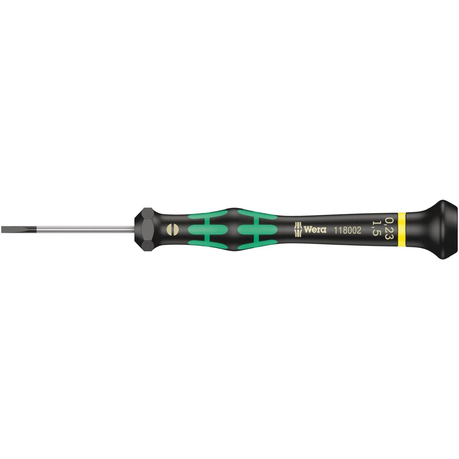 Wera 2035 Screwdriver For Slotted Screws For Electronic Applications, 0.23x1.5x40-mm. - Image 1