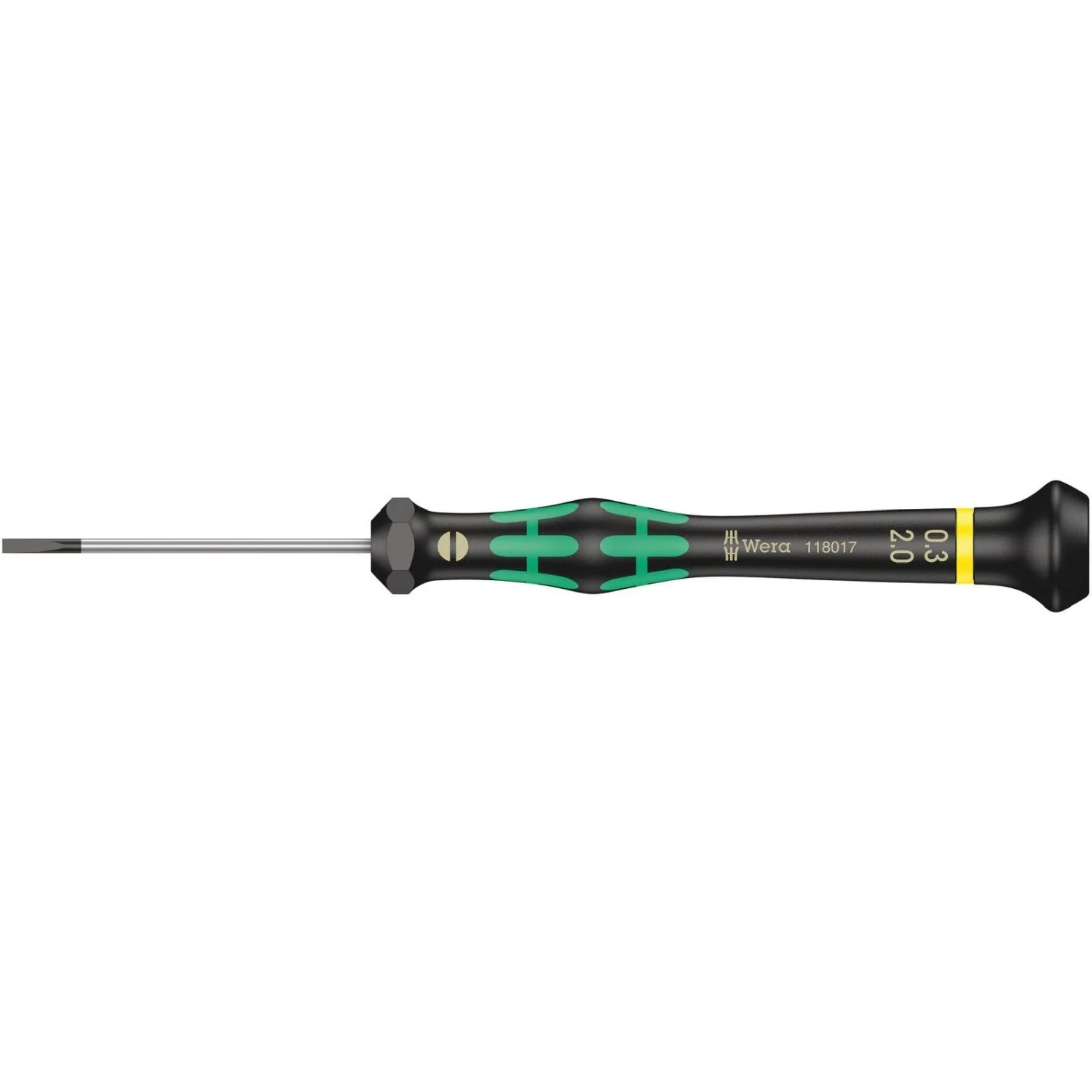 Wera 2035 Screwdriver For Slotted Screws For Electronic Applications, 0.30x2x50-mm. - Image 1