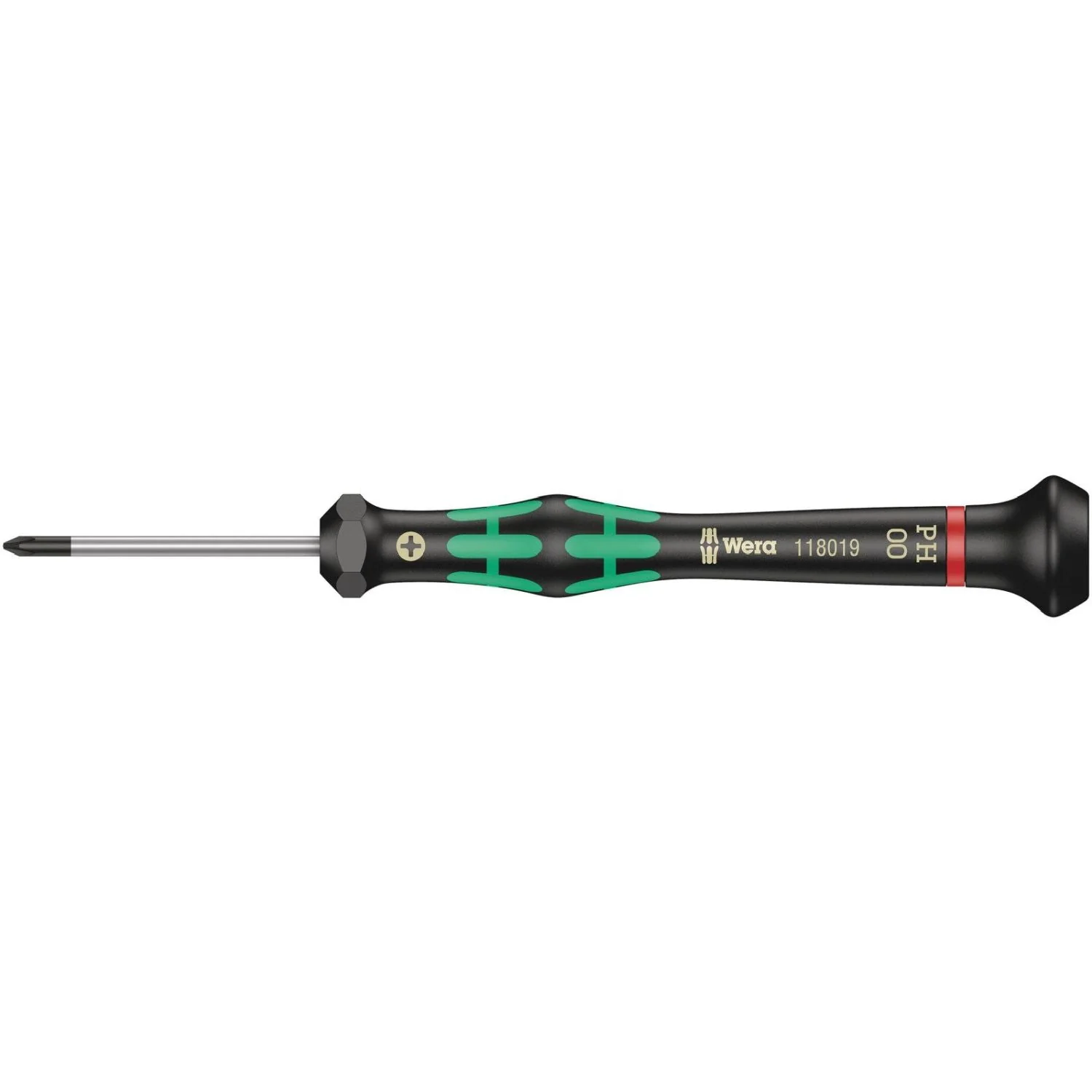 Wera 2050 Ph Screwdriver For Phillips Screws For Electronic Applications, Ph 00x40-mm. - Image 1