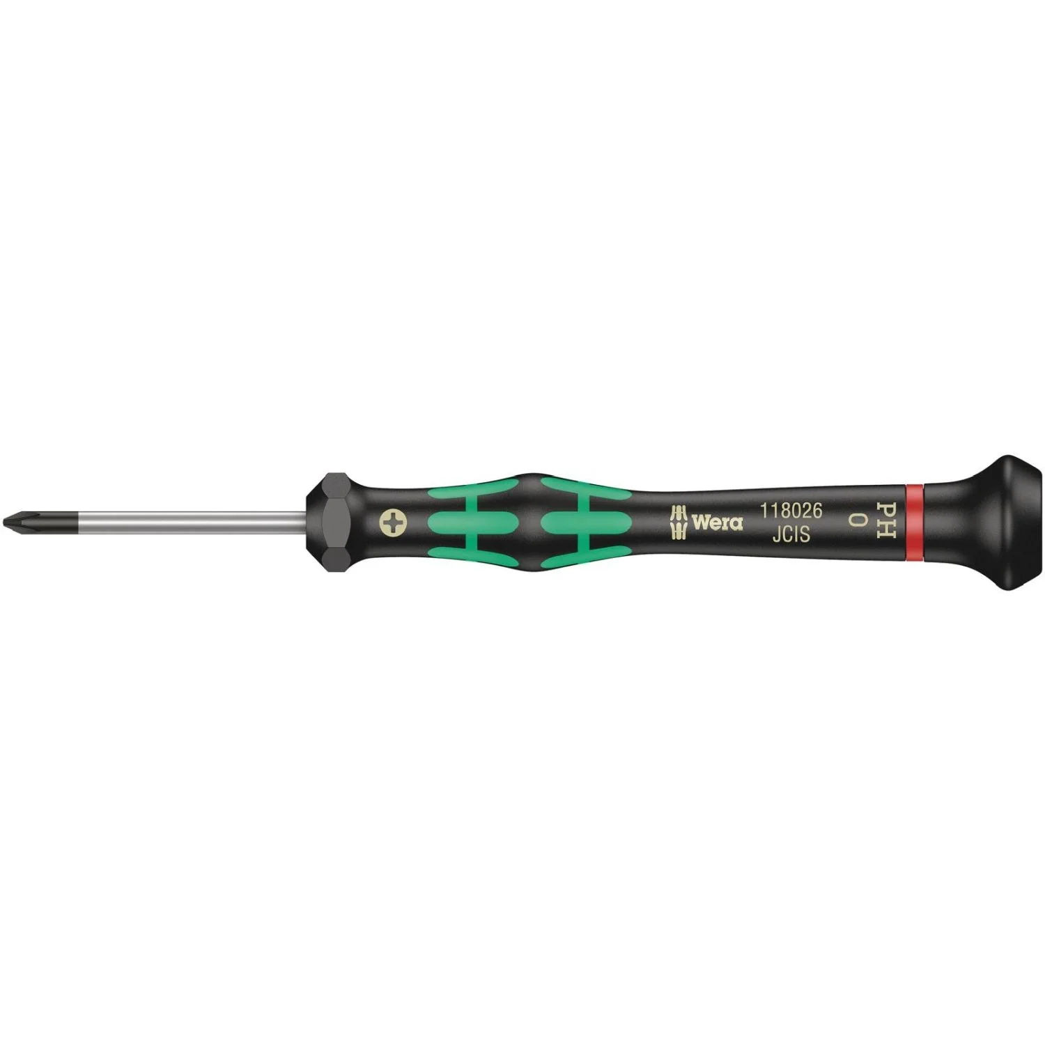 Wera 2050 Ph Screwdriver For Phillips Screws For Electronic Applications, Ph 0x40-mm. - Image 2