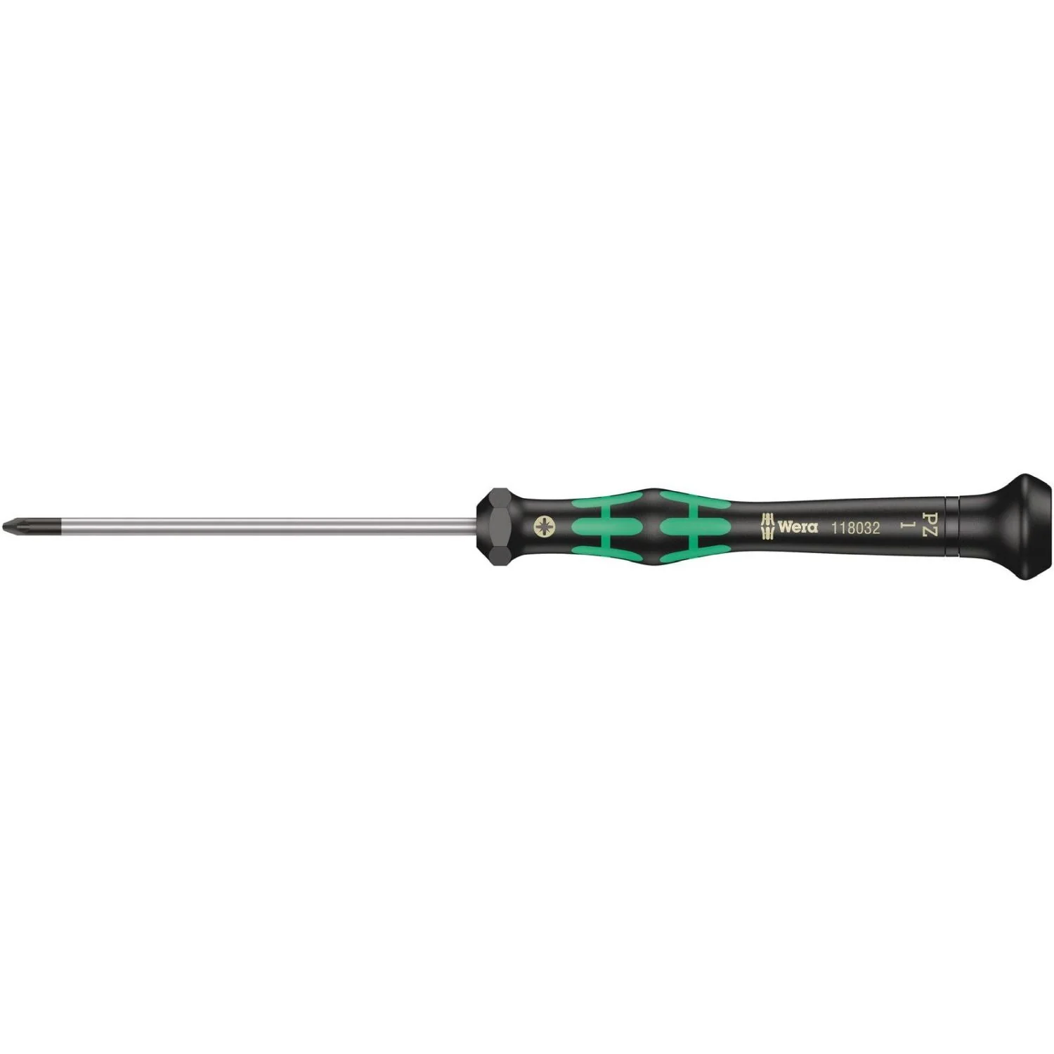 Wera 2055 Pz Screwdriver For Pozidriv Screws For Electronic Applications, Pz 0x60-mm. - Image 2