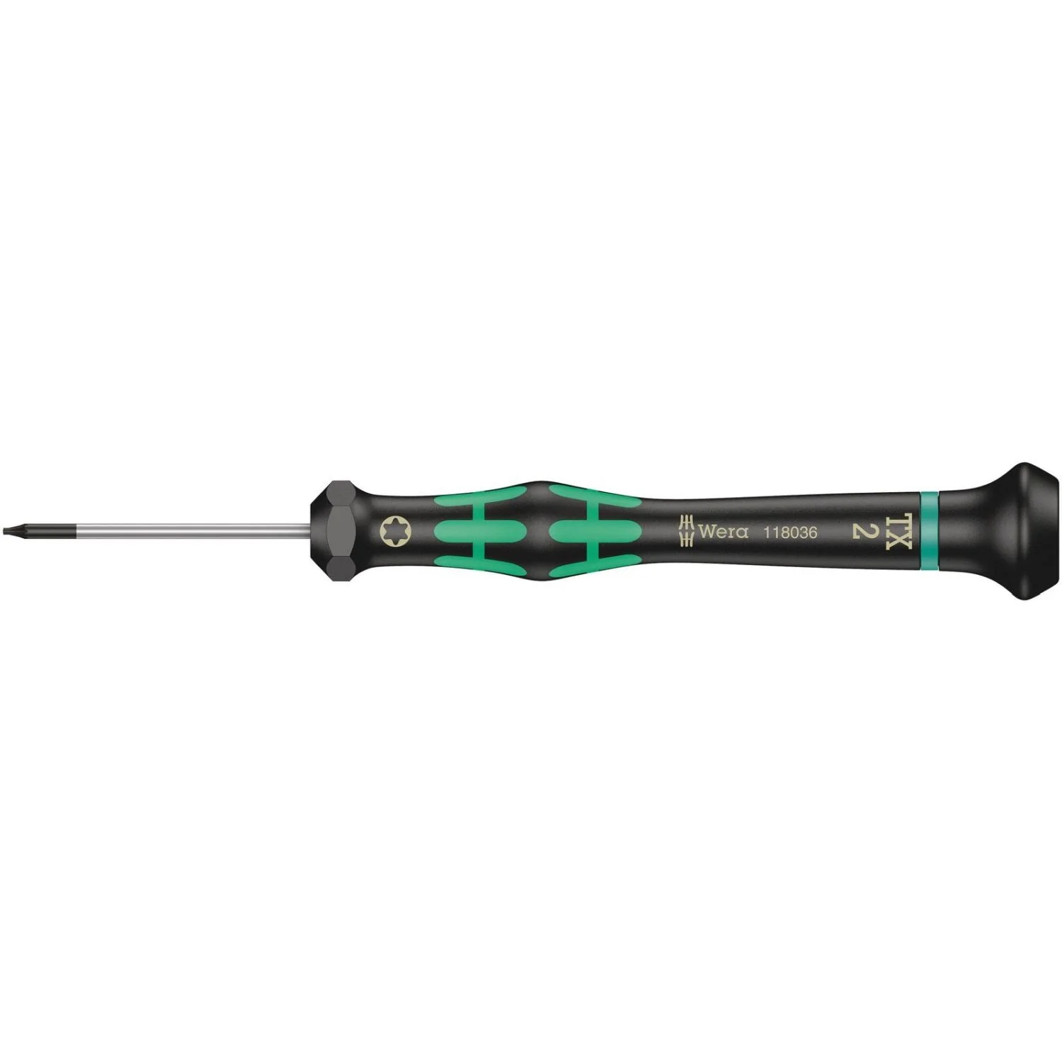 Wera 2067 Torx Screwdriver For Torx Screws For Electronic Applications, Torx 2x40-mm. - Image 1