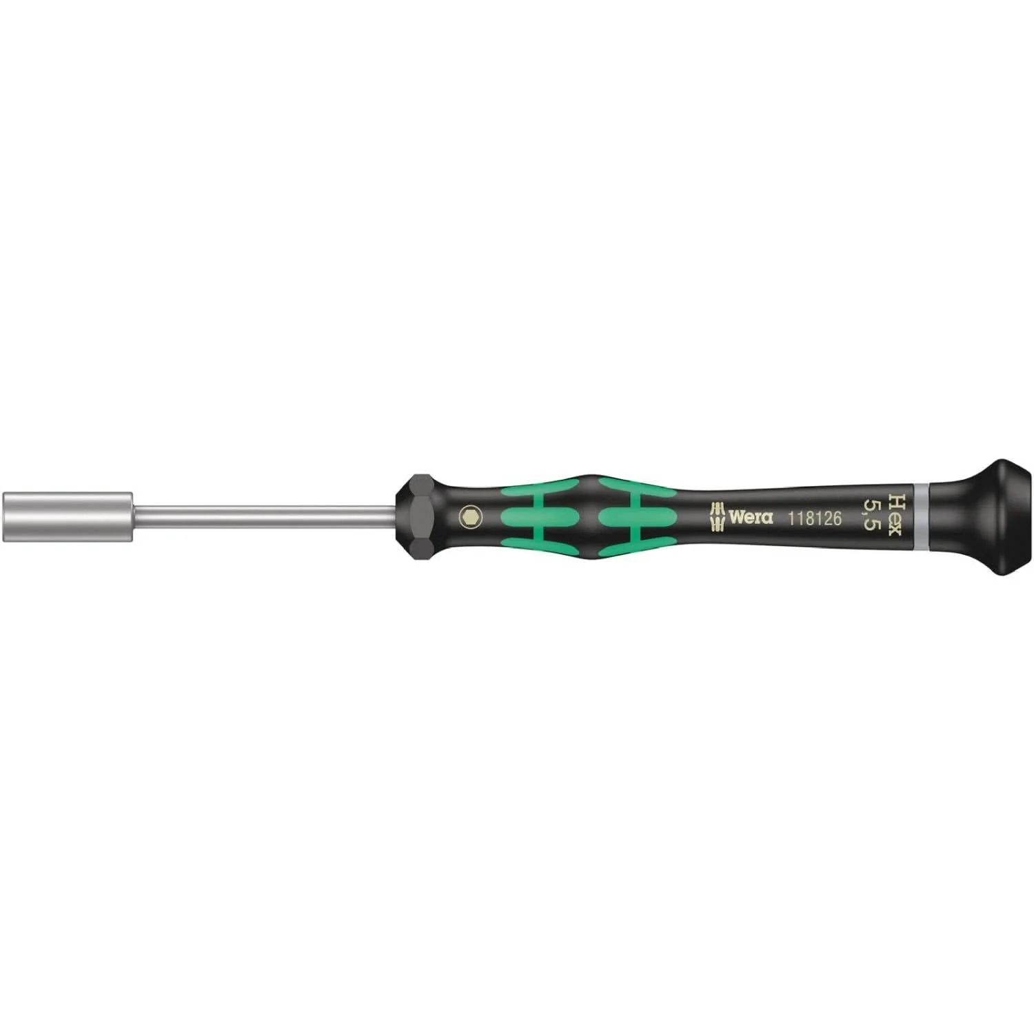 Wera 2069 Nutdriver For Electronic Applications, 3.5x60-mm. - Image 2