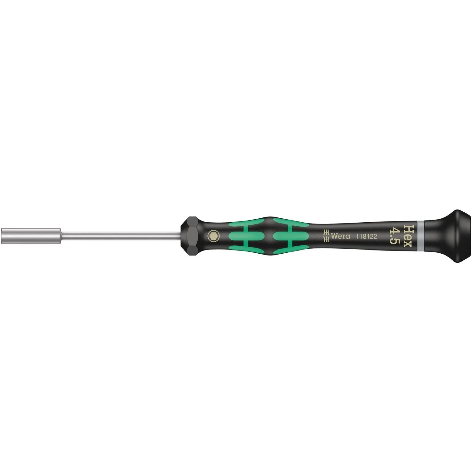 Wera 2069 Nutdriver For Electronic Applications, 4.5x60-mm. - Image 1