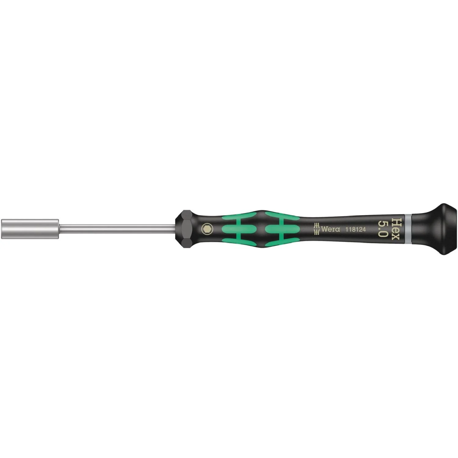 Wera 2069 Nutdriver For Electronic Applications, 5x60-mm. - Image 1