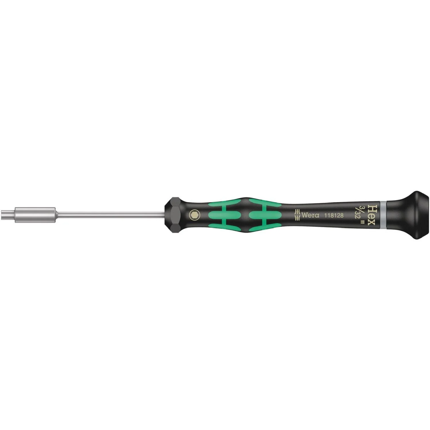 Wera 2069 Nutdriver For Electronic Applications, 3/32-in.x60-mm. - Image 1