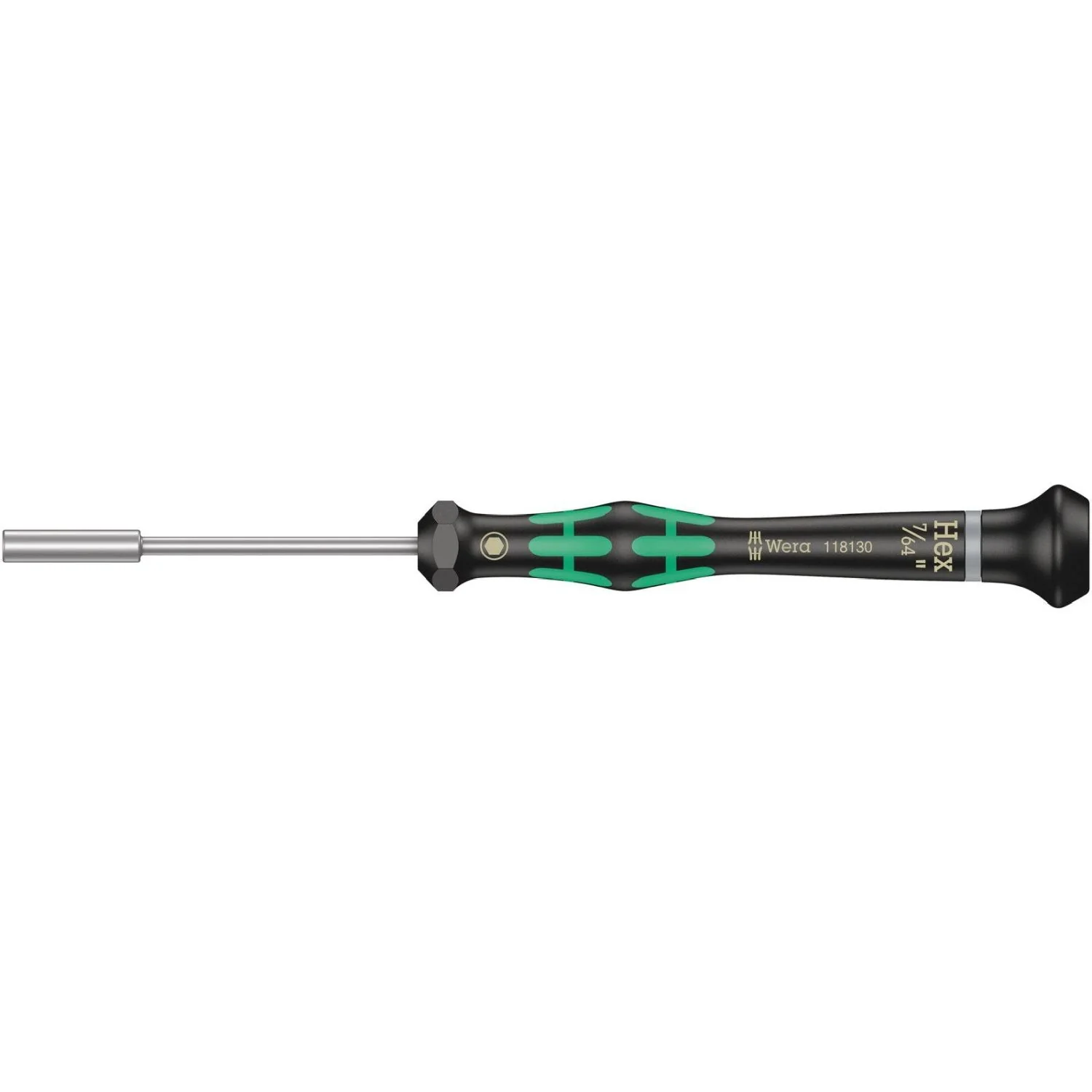 Wera 2069 Nutdriver For Electronic Applications, 7/64-in.x60-mm. - Image 1