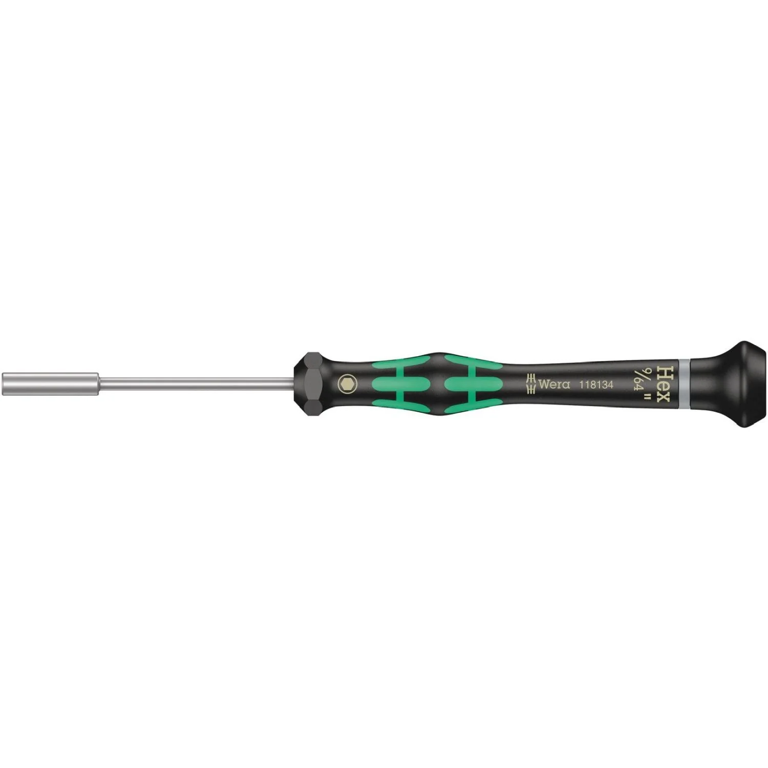 Wera 2069 Nutdriver For Electronic Applications, 9/64-in.x60-mm. - Image 1