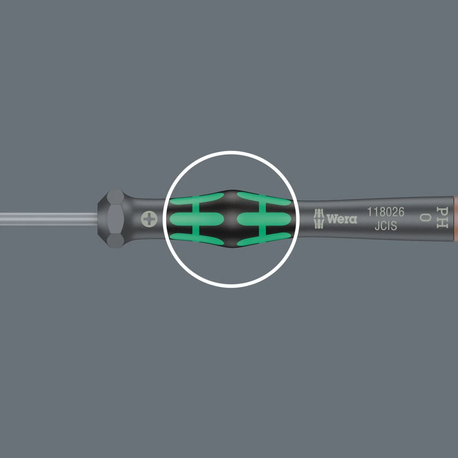 Wera 2072 Kraftform Micro Screwdriver For Microstix Screws, Mx40-mm. - Image 3