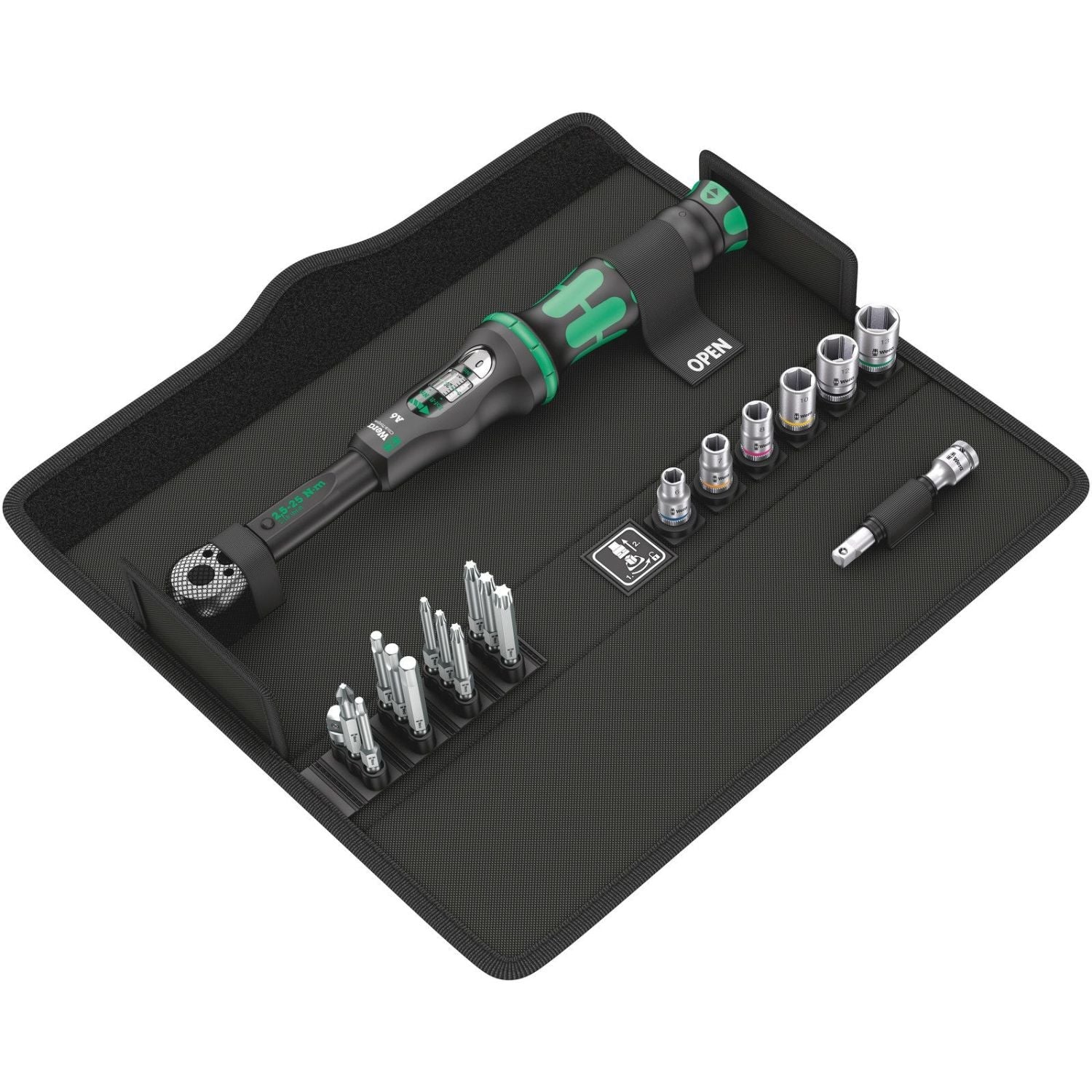 Wera Click-Torque A 6 Set 1, 2.5-25 Nm, 20-Pieces - Image 1