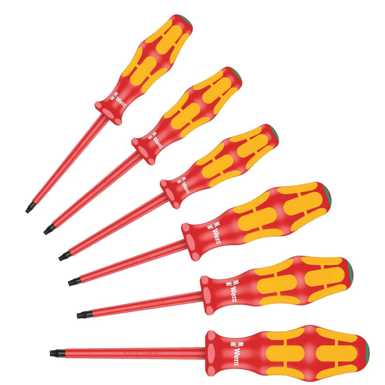 Wera 167 I/6 Screwdriver Set Kraftform Plus Series 100, 6-Pieces - Image 1
