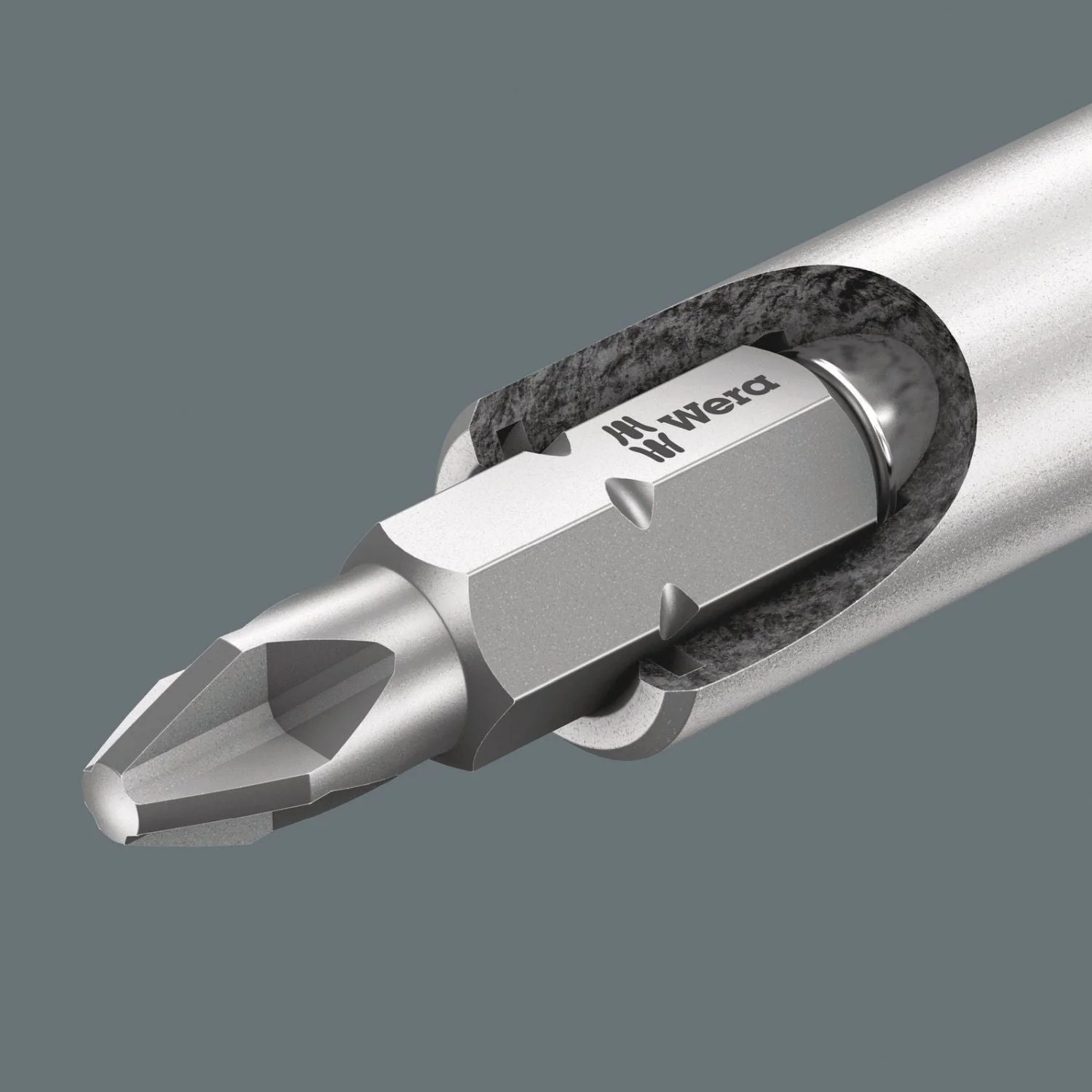 Wera 893/4/1 K Universal Bit Holder, 1/4-in.x50-mm. - Image 3