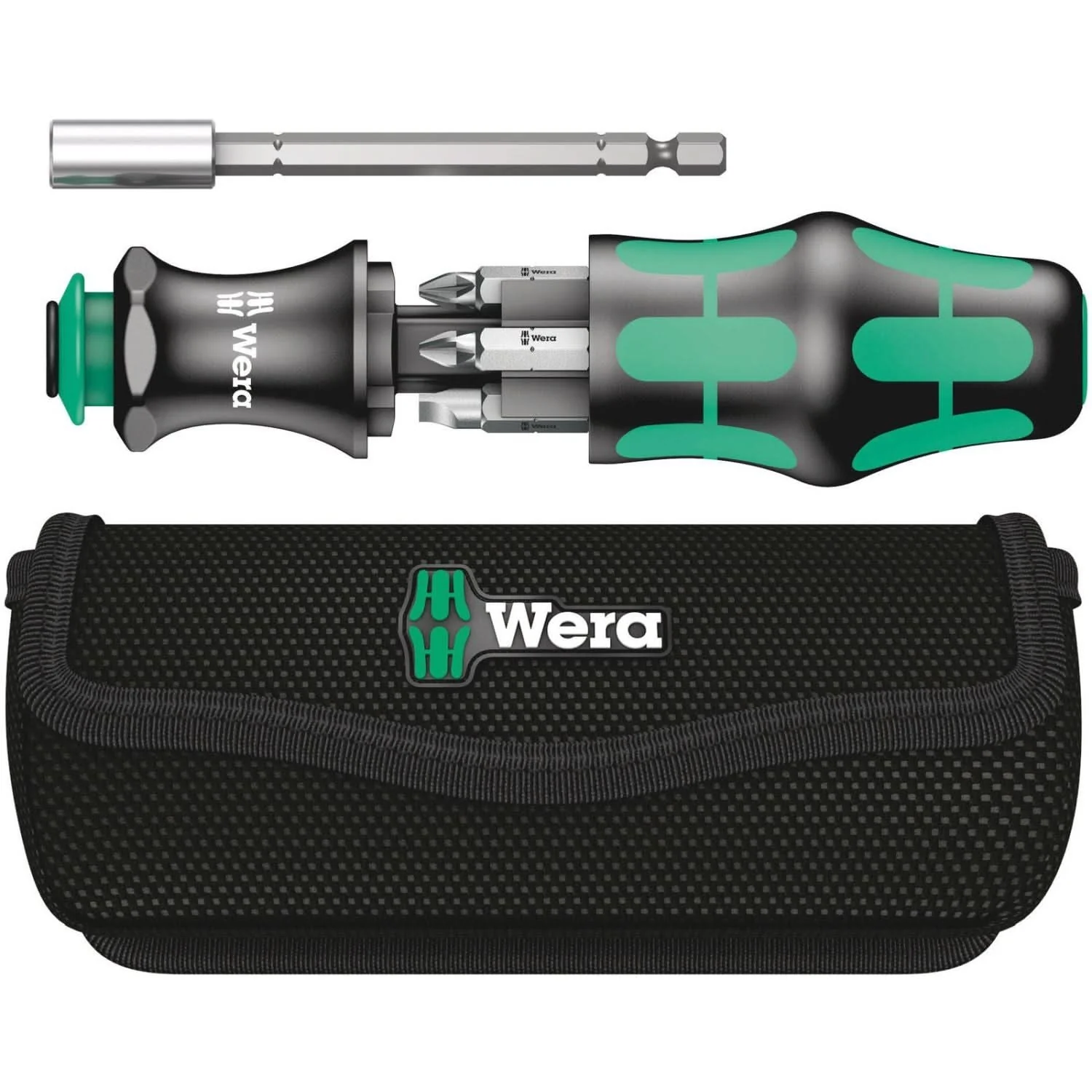 Wera Kraftform Kompakt 28 With Pouch, 6-Pieces - Image 1